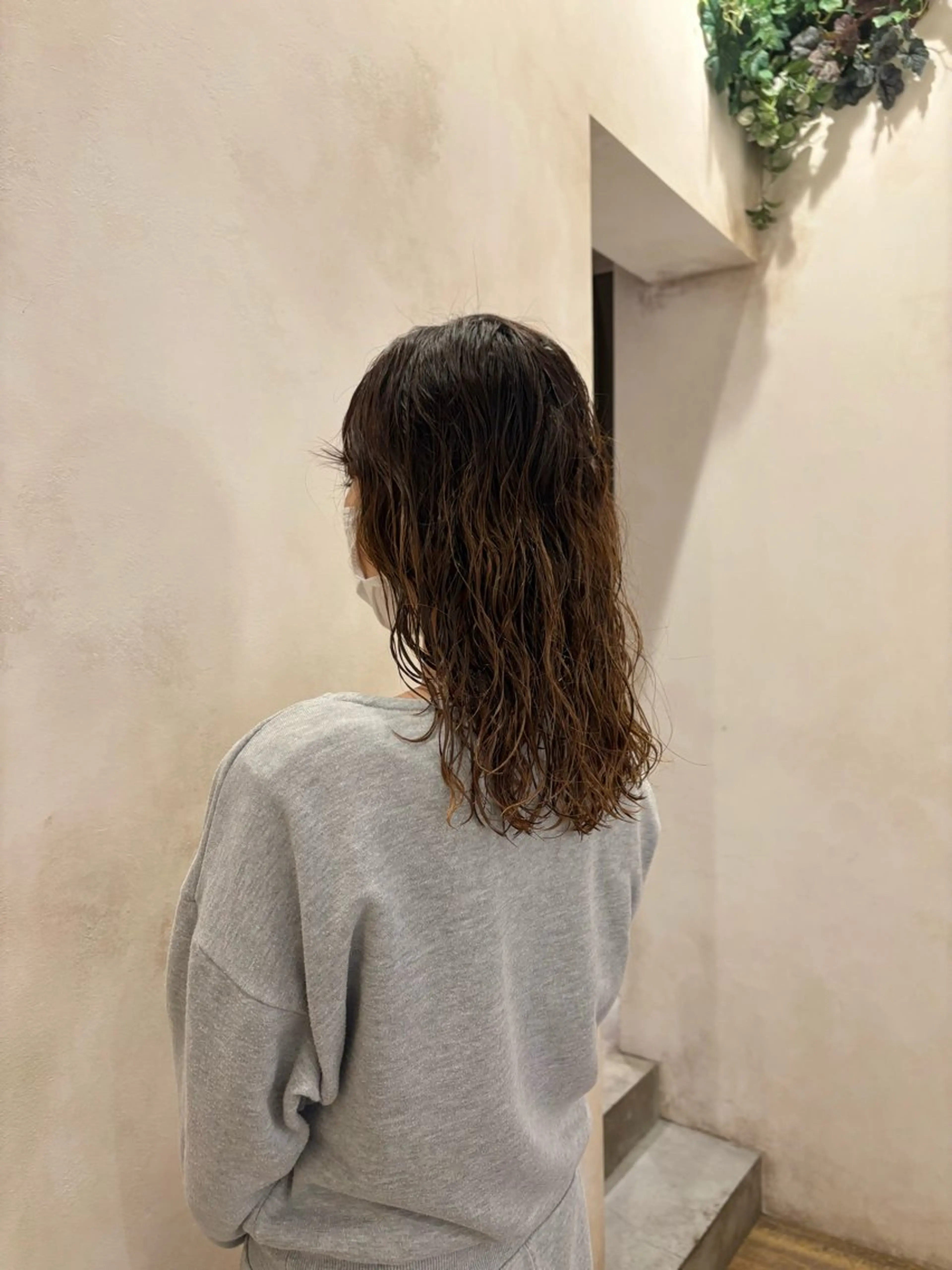 ミディアム パーマ 和泉市/ LORAN/原田のヘアスタイル