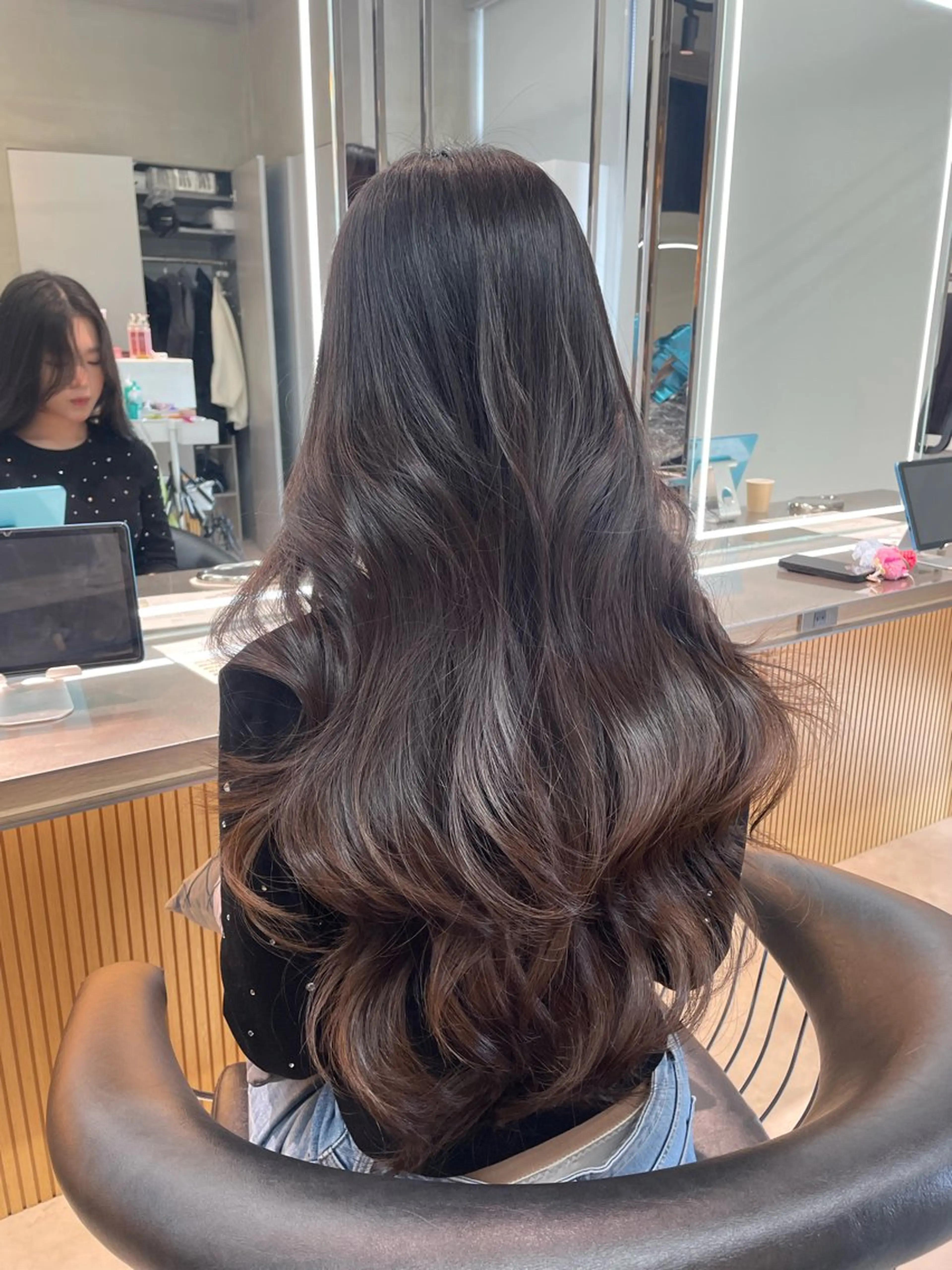 ロング カラー 韓国ヘア/レイヤー Londエレンのヘアスタイル