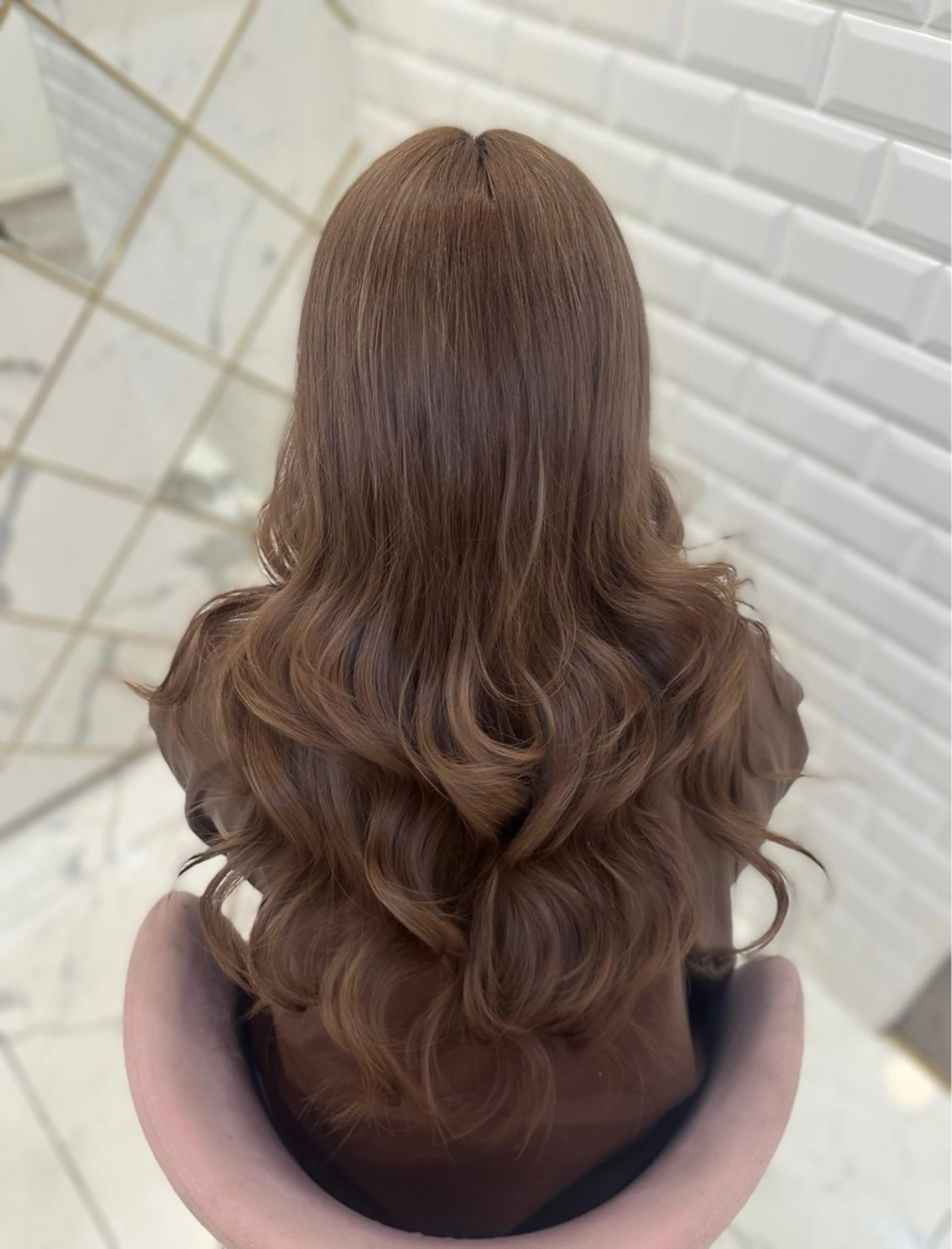 ロング カラー ヘアカラー 🎀ちゃんりお🎀 /ブリーチなしカラーのヘアスタイル