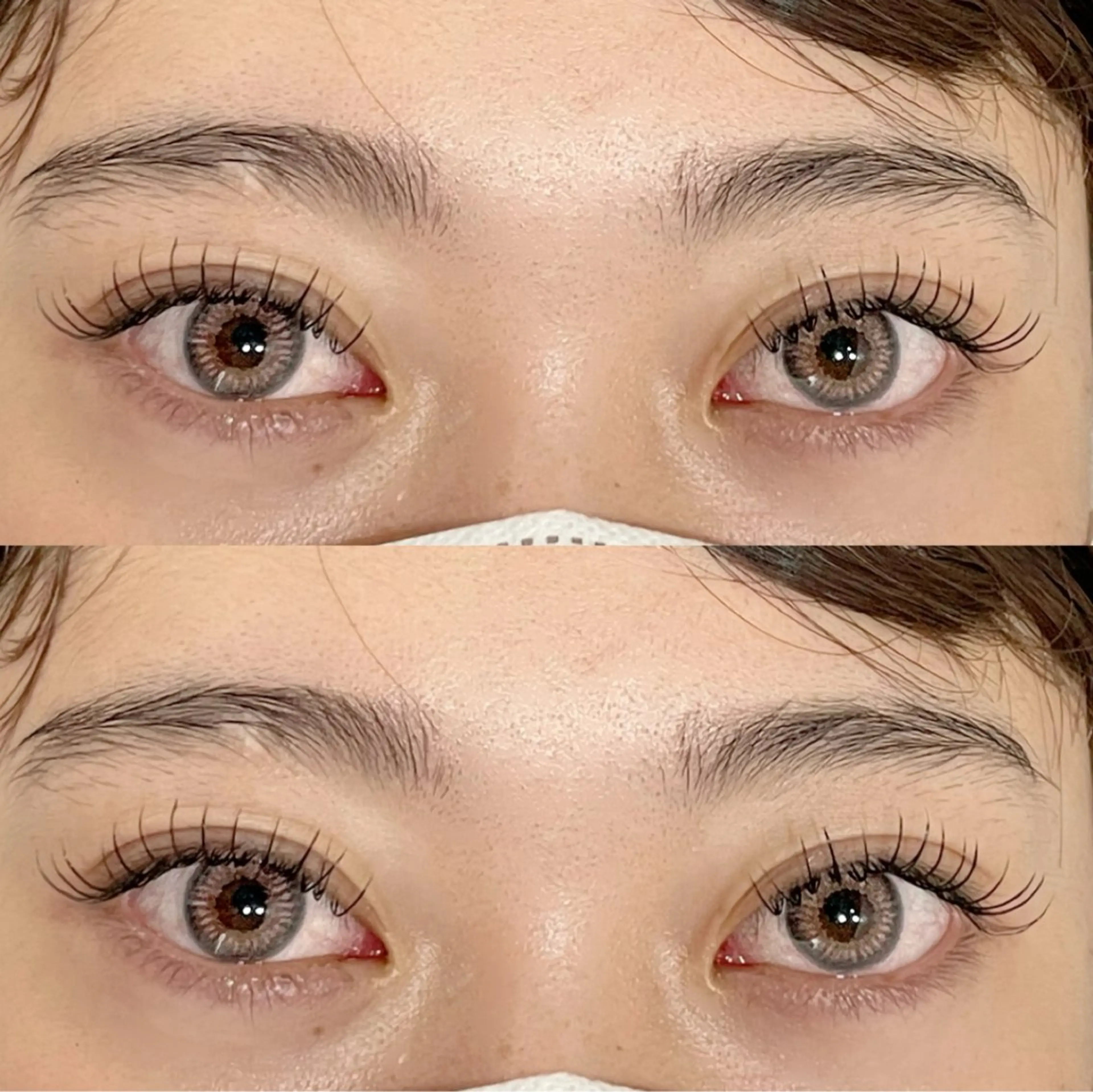 マツエク・マツパ 束感まつ毛 フラットラッシュ 小林 舞華のマツエク・マツパデザイン