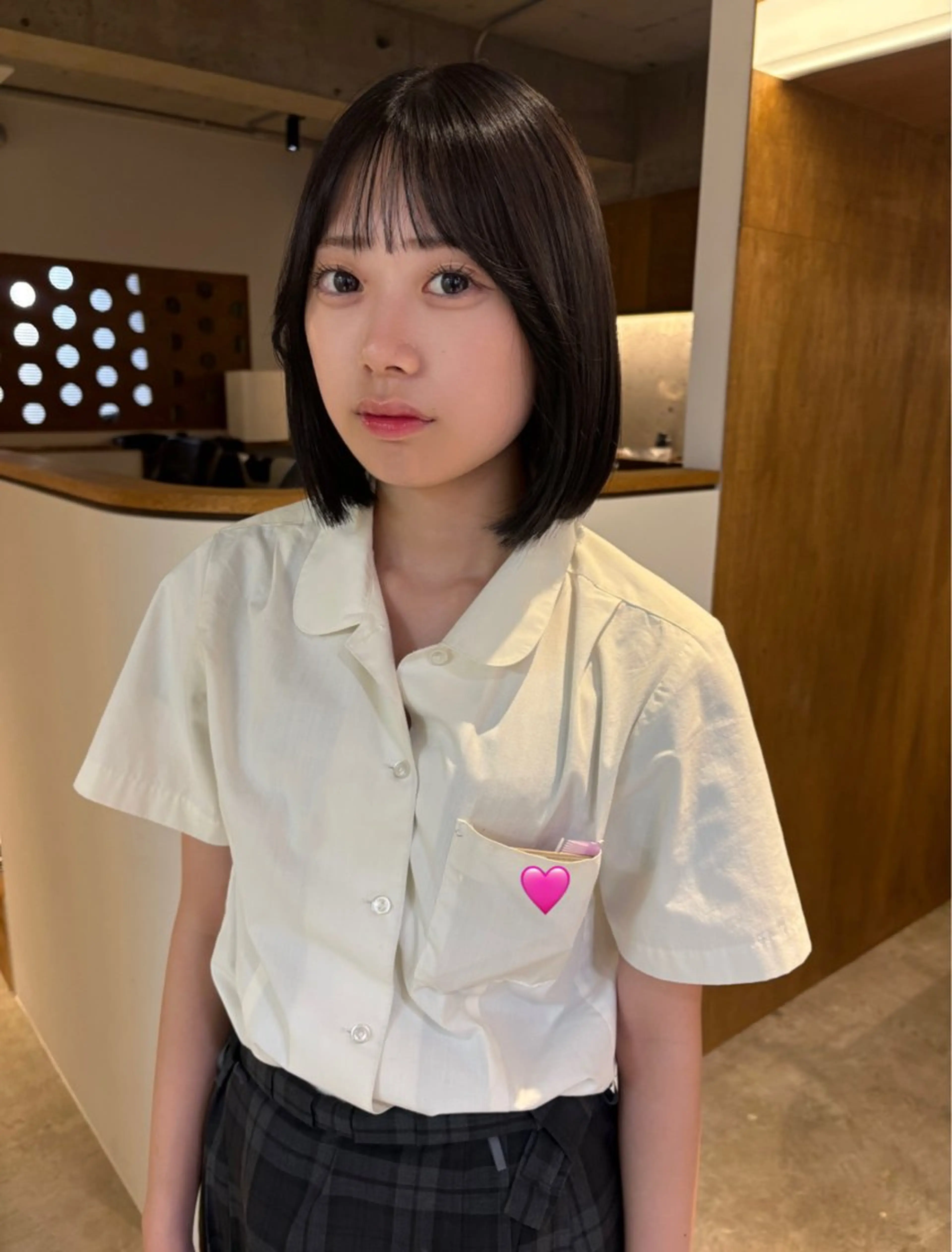 ショート カラー ダークグレー ダークグレージュ グレージュ ヘアカラー 名駅/ブリーチカラー /masaki⠀のヘアスタイル