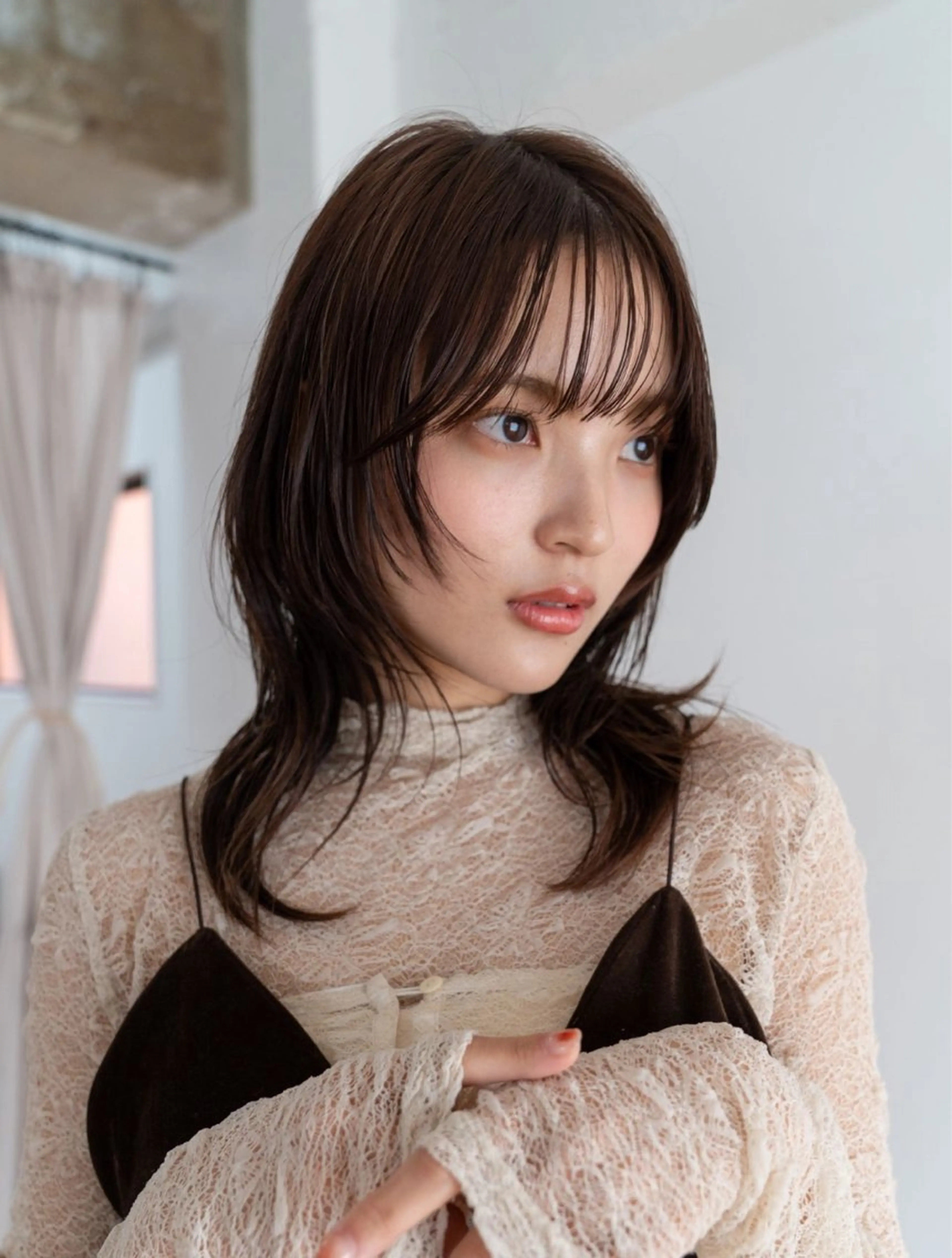 ミディアム カラー ヘアアレンジ 上野 / モデル募集 / kokoroのヘアスタイル