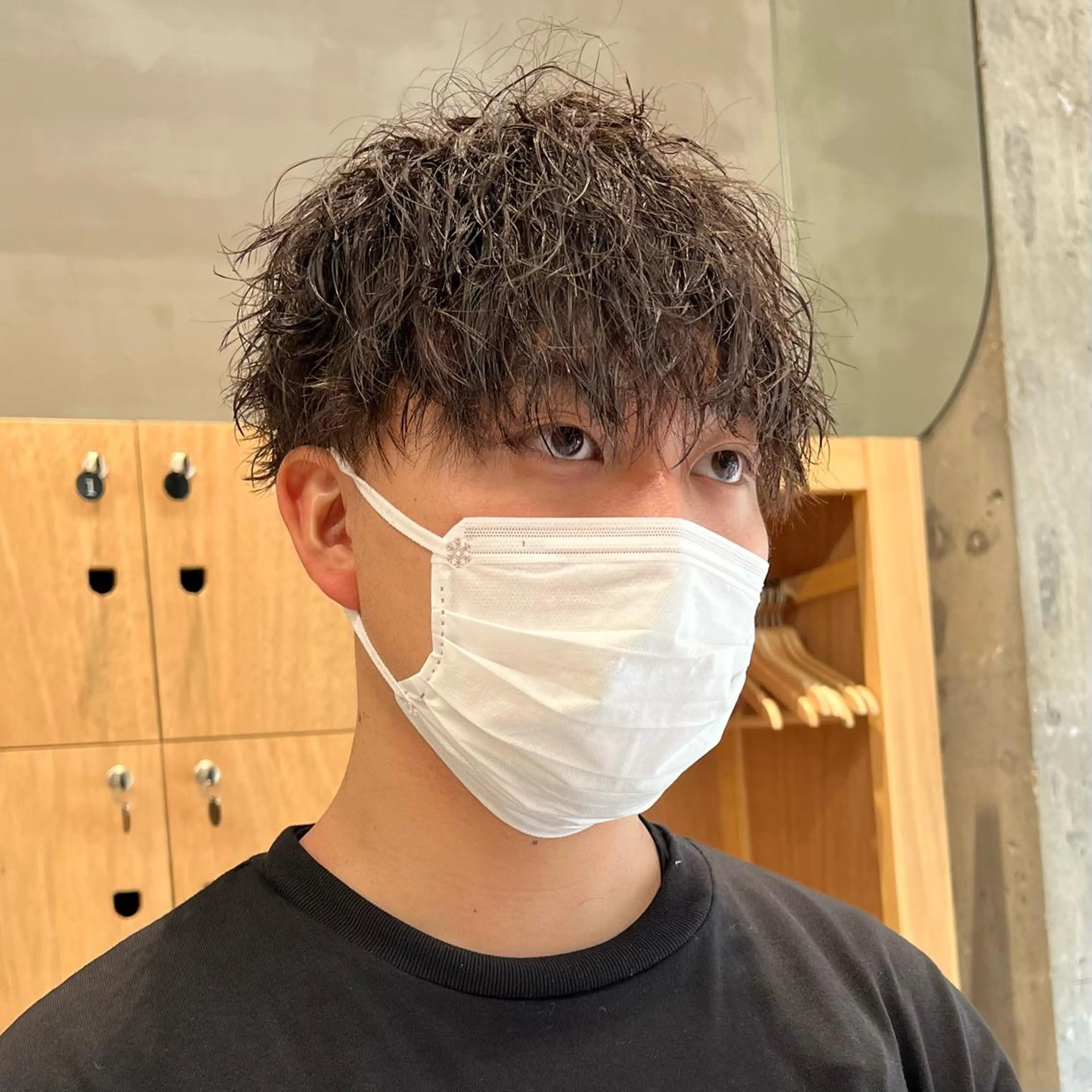 メンズ カット パーマ トリートメント 渥美祐耶 【メンズカット】のヘアスタイル