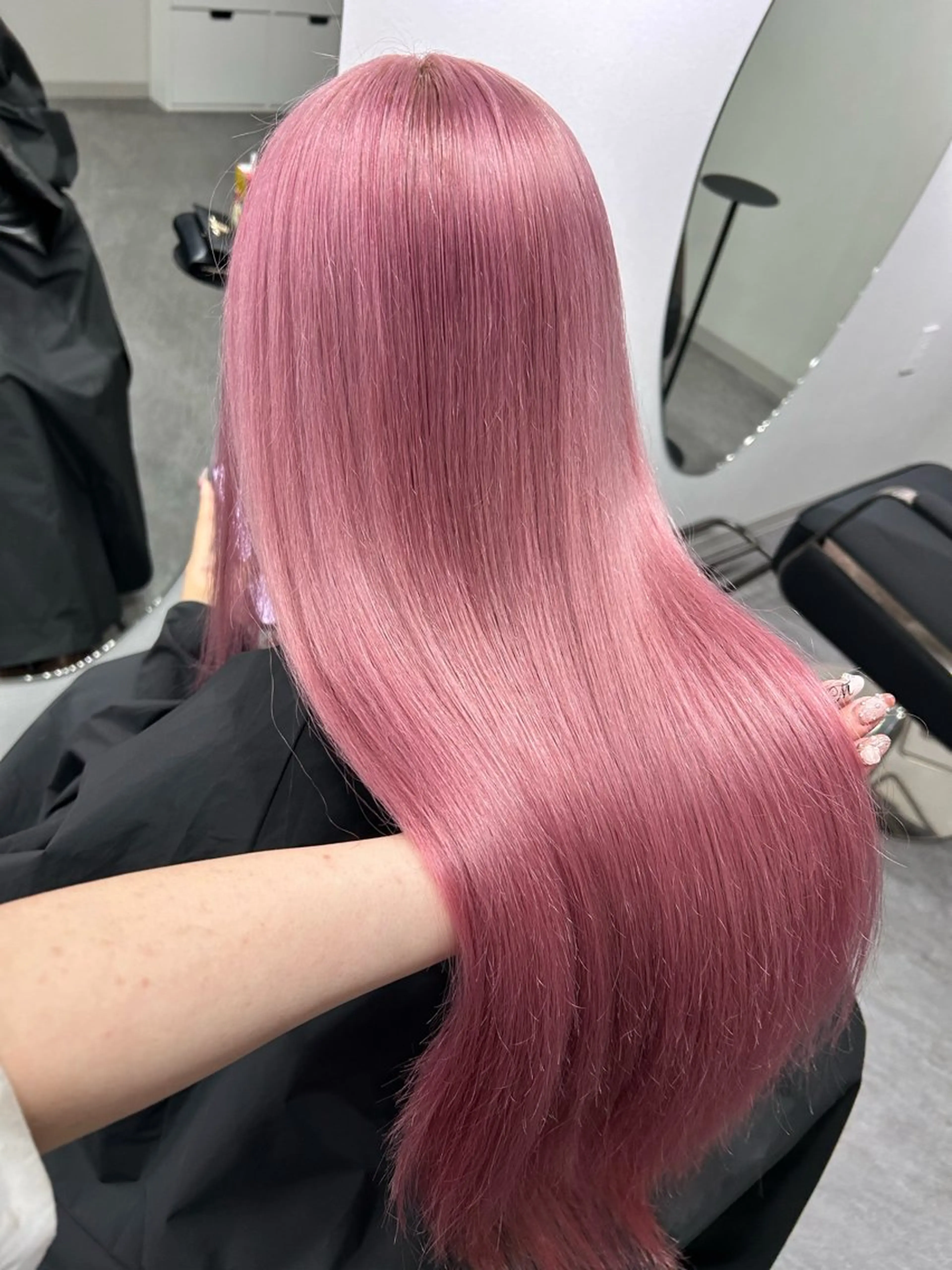 ロング 【色落ちまで可愛い】 mao🐩💜のヘアスタイル