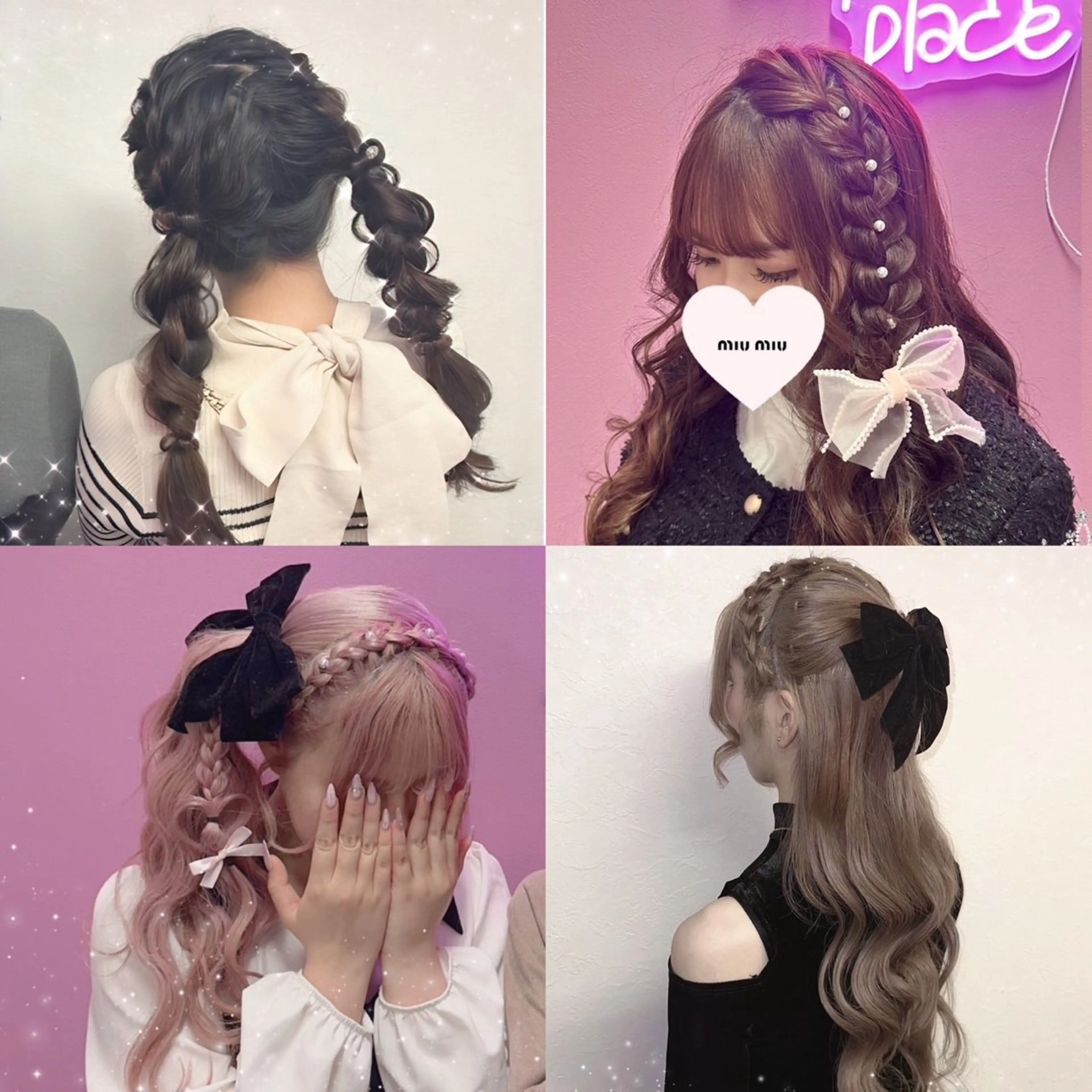 ヘアアレンジ 🩵atelier- 01 優奈🩵のネイルデザイン