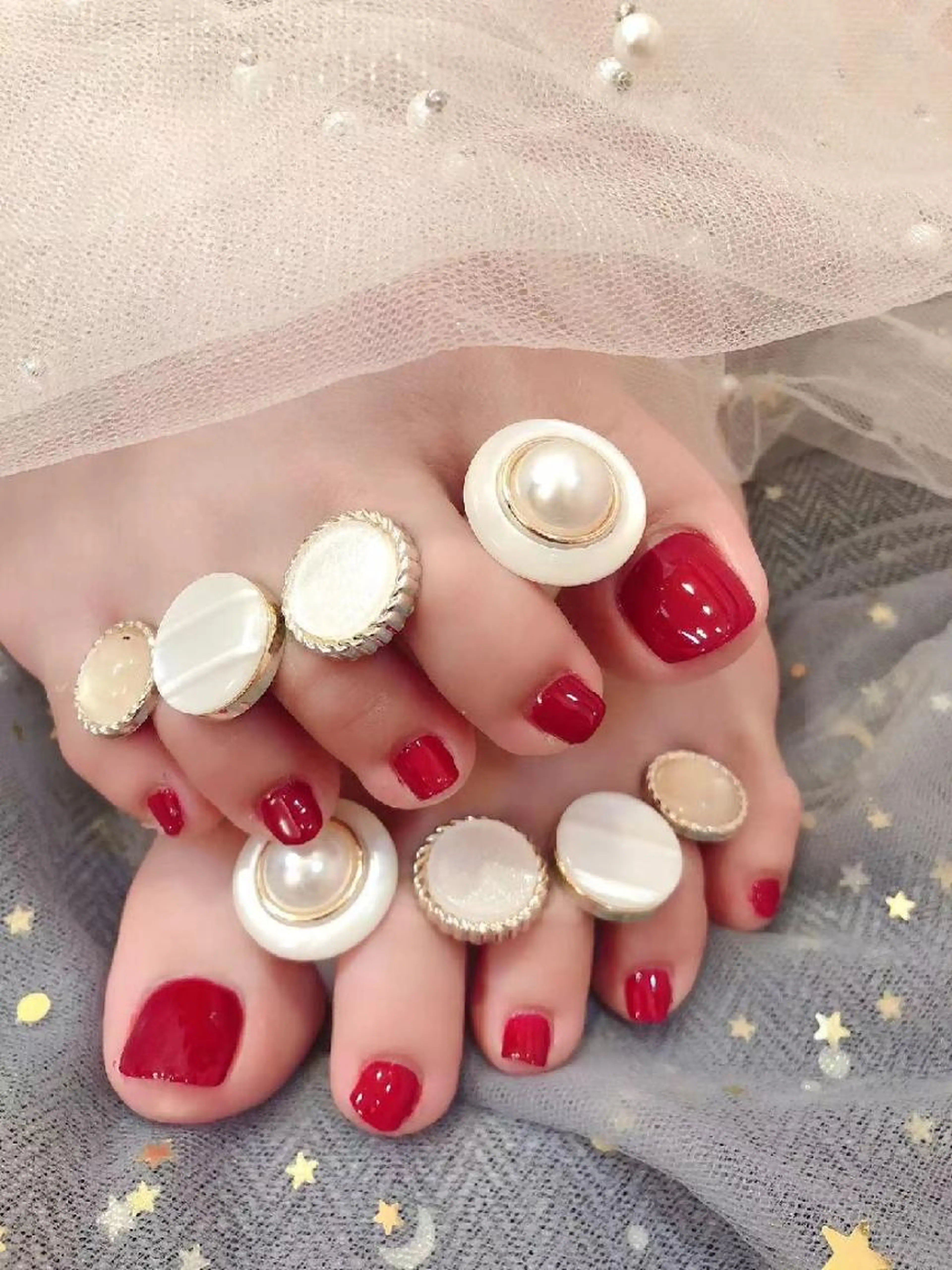 フット　ワンカラー 🦶初回オフ込み　再来当店オフ込み　他店オフ別途550円の写真