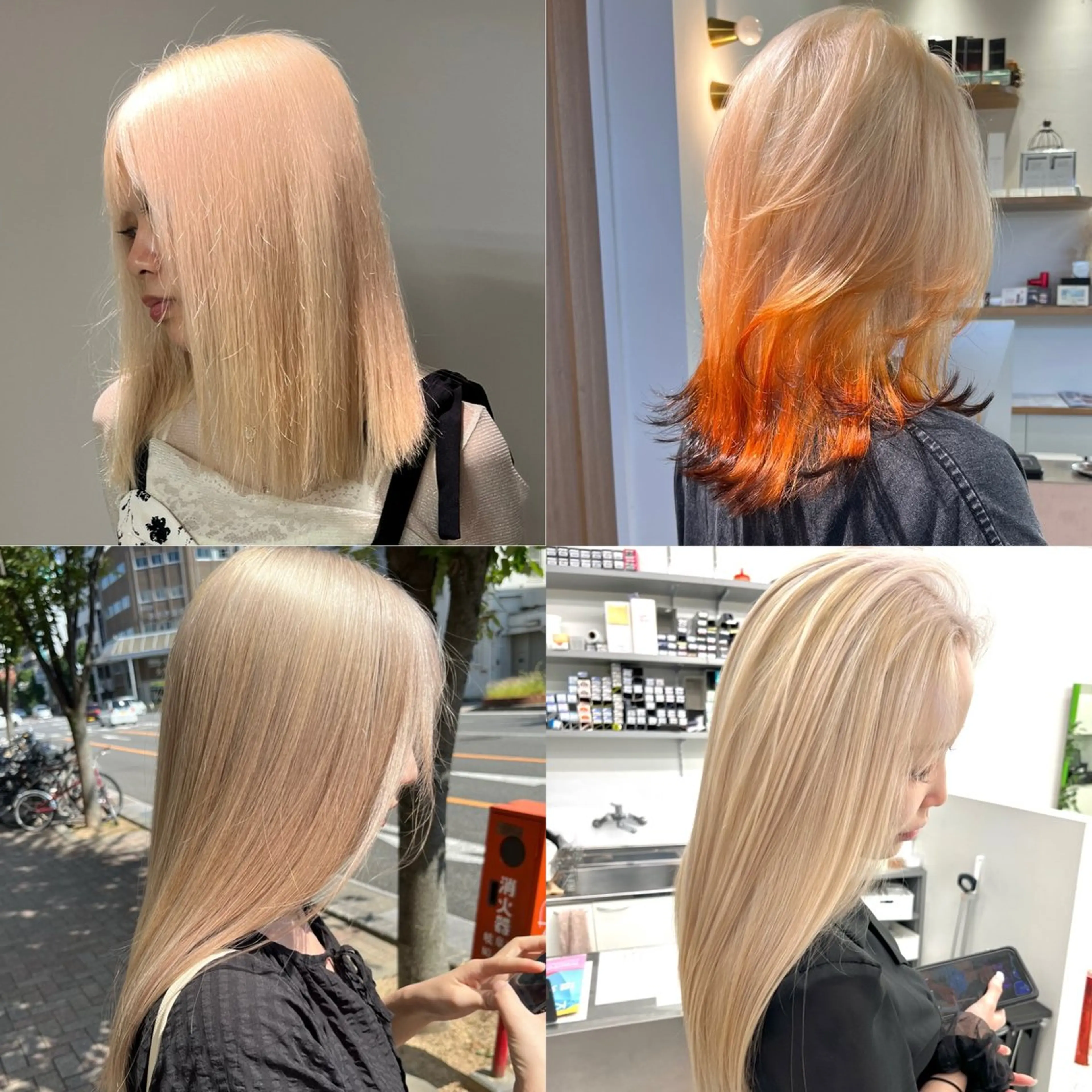 ロング カラー メンズ ベージュカラー ブロンド ホワイトベージュ ホワイトブロンド 小田 輝太郎/ブリーチのヘアスタイル