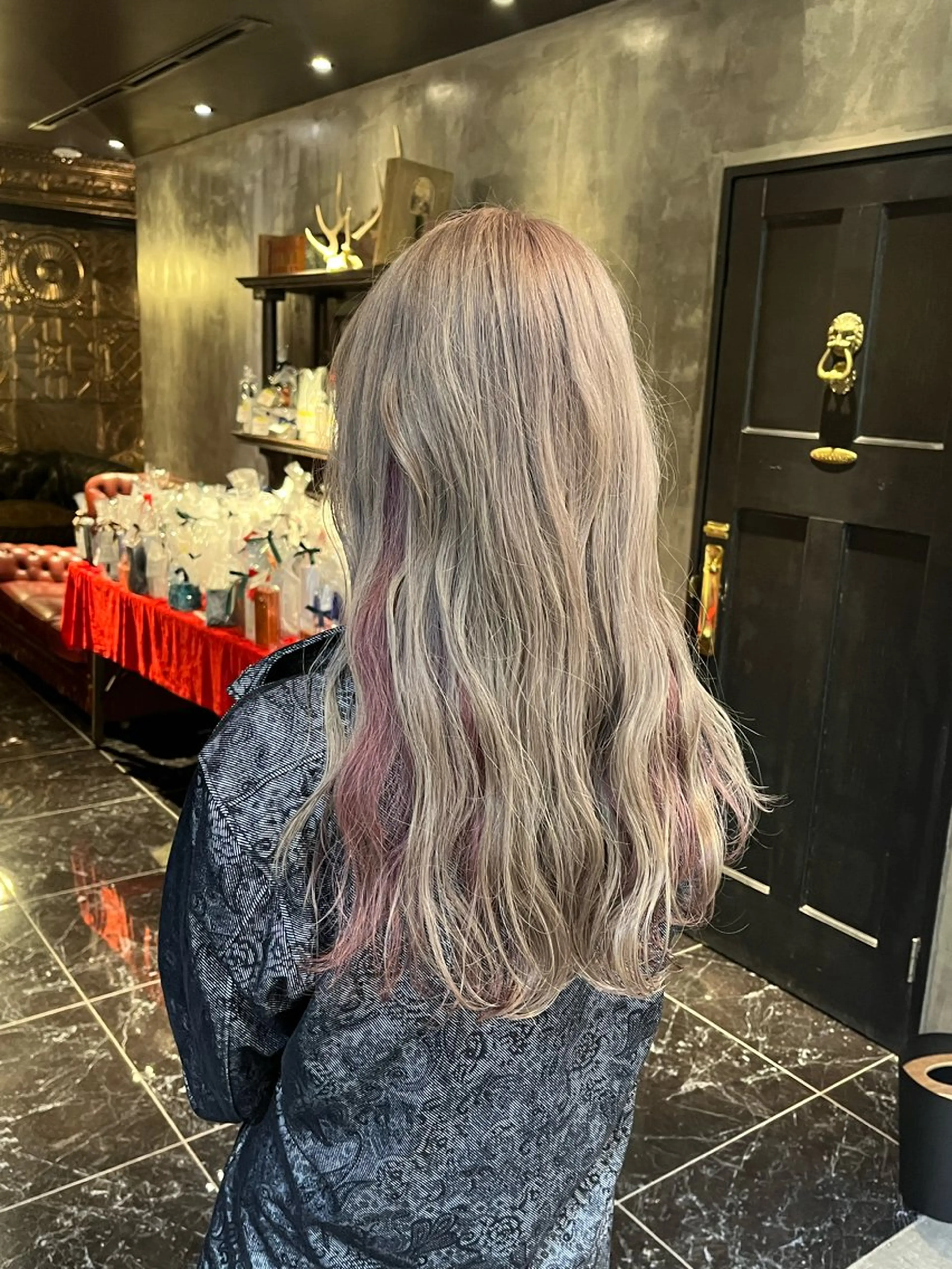 ロング カラー カット ヘアカラー トリートメント デザインレイヤー/ KOSUKEのヘアスタイル