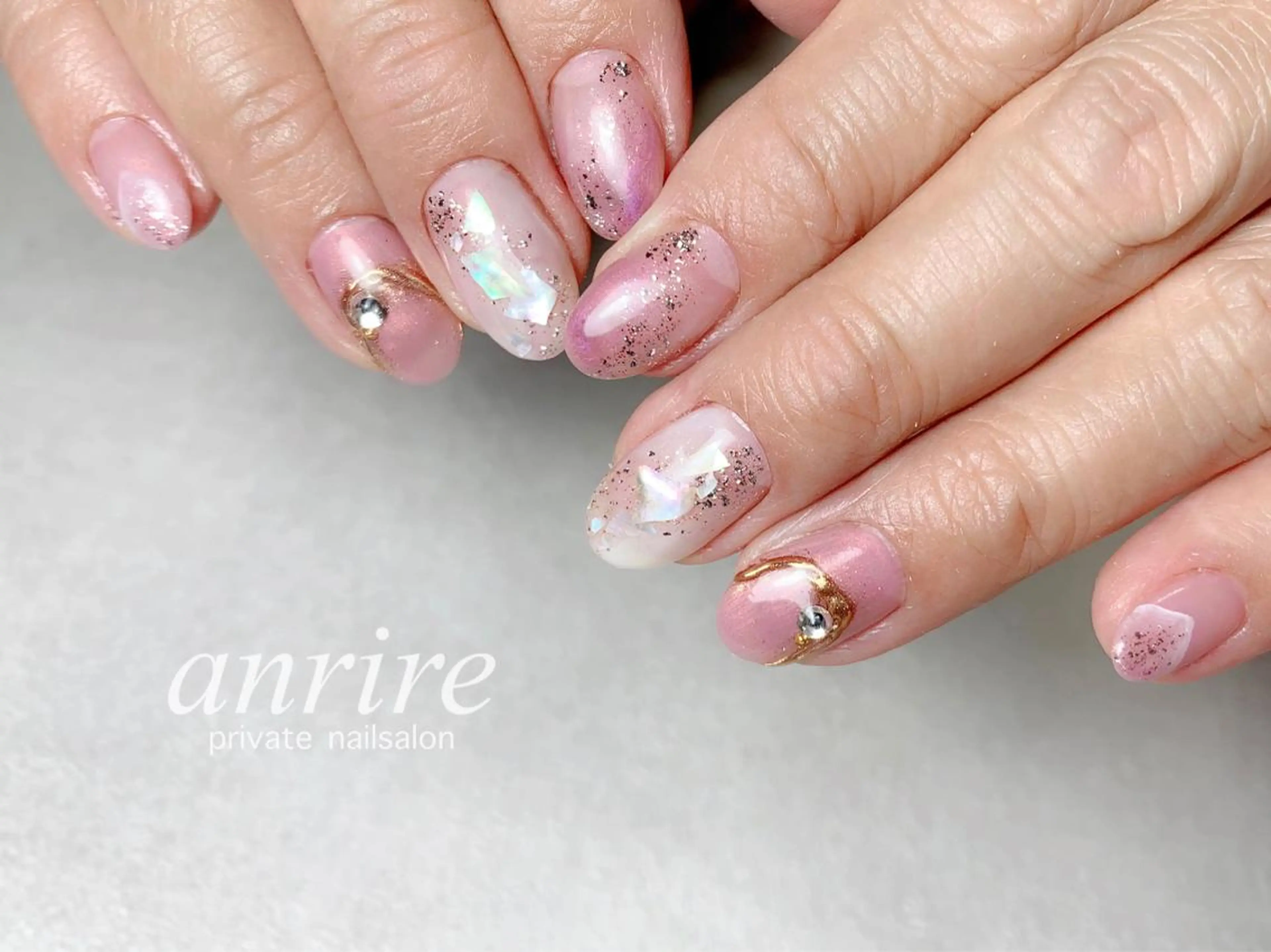 ネイル ハンドネイル nailsalon anrireのネイルデザイン