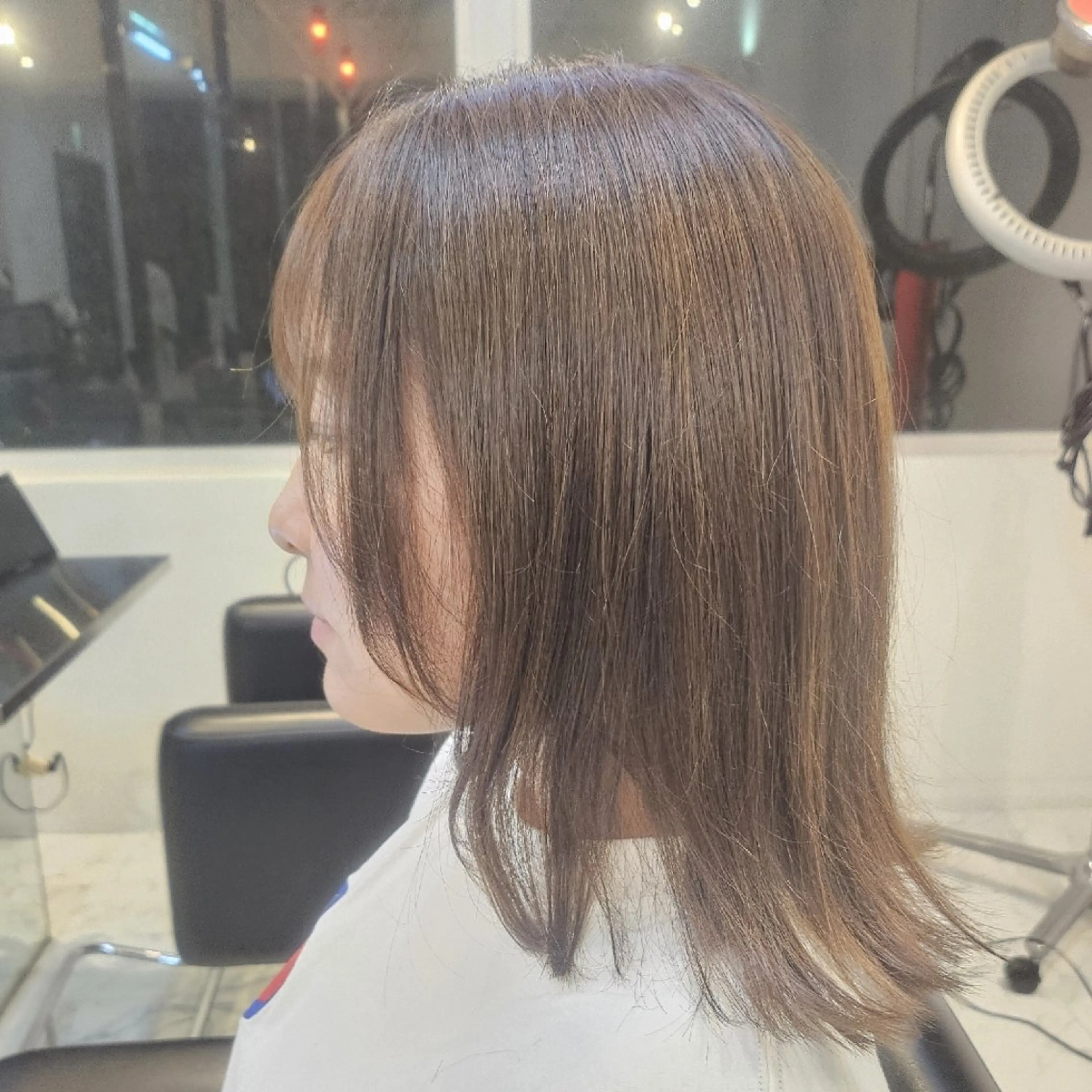 セミロング 伊藤 翼のヘアスタイル