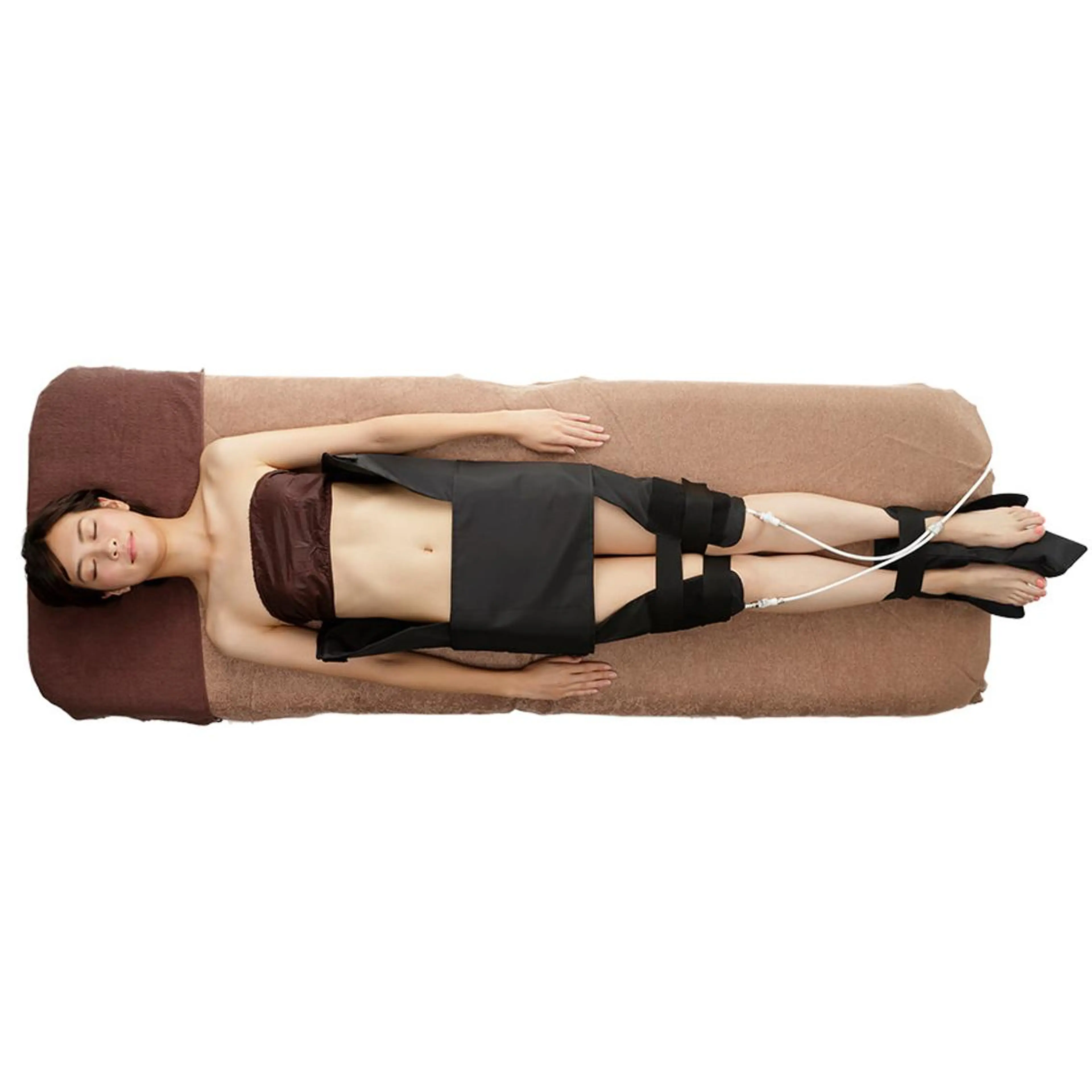 【O脚・X脚の矯正に】❣️身体を根本から整える❣️キャビ×深部温熱×吸い上げの後にエアーで骨盤を引き締め美脚に❗️😊の写真