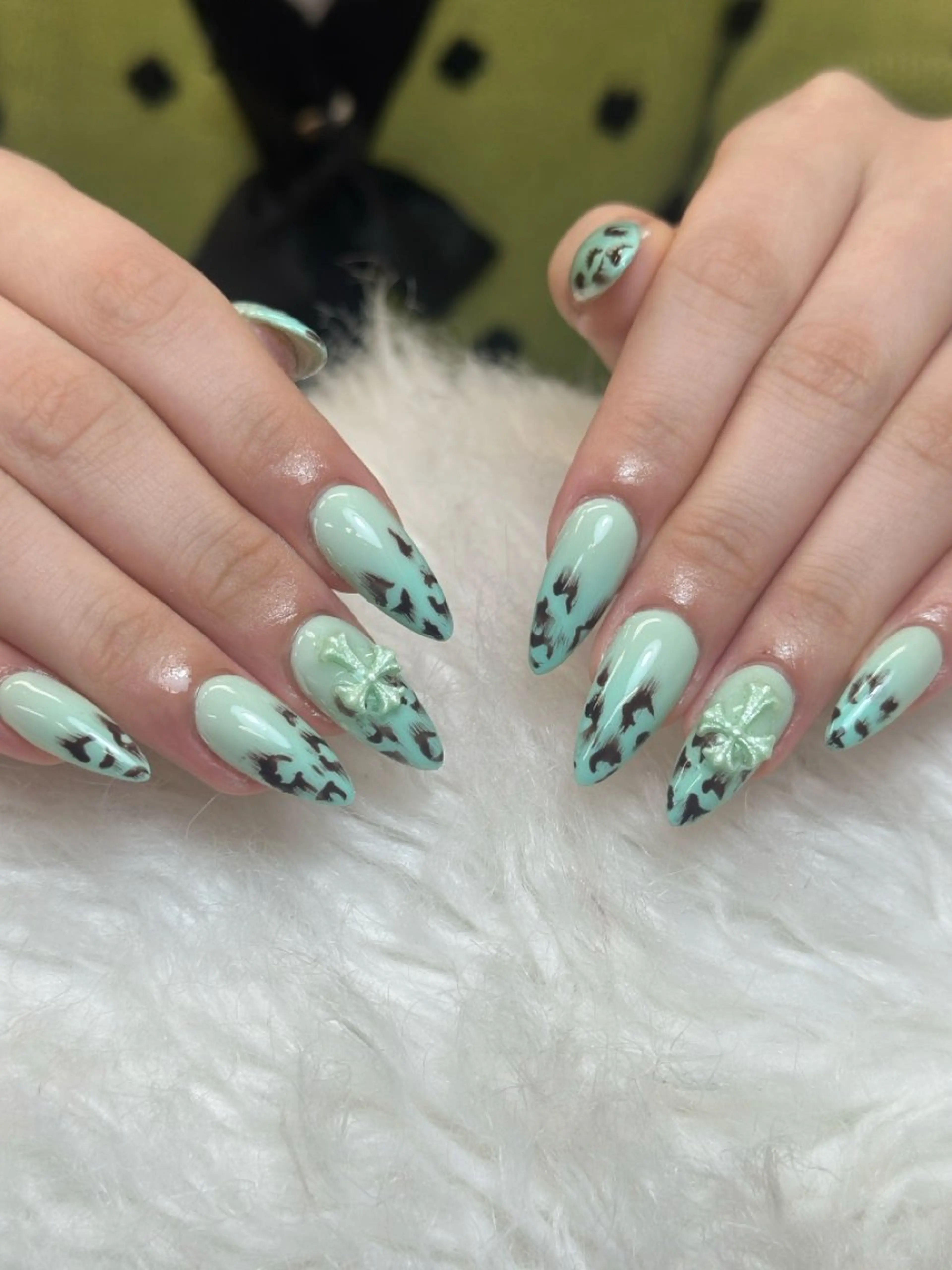 ネイル アートネイル ジェルネイル マグネットネイル ハンドネイル JennNail_ マオのネイルデザイン