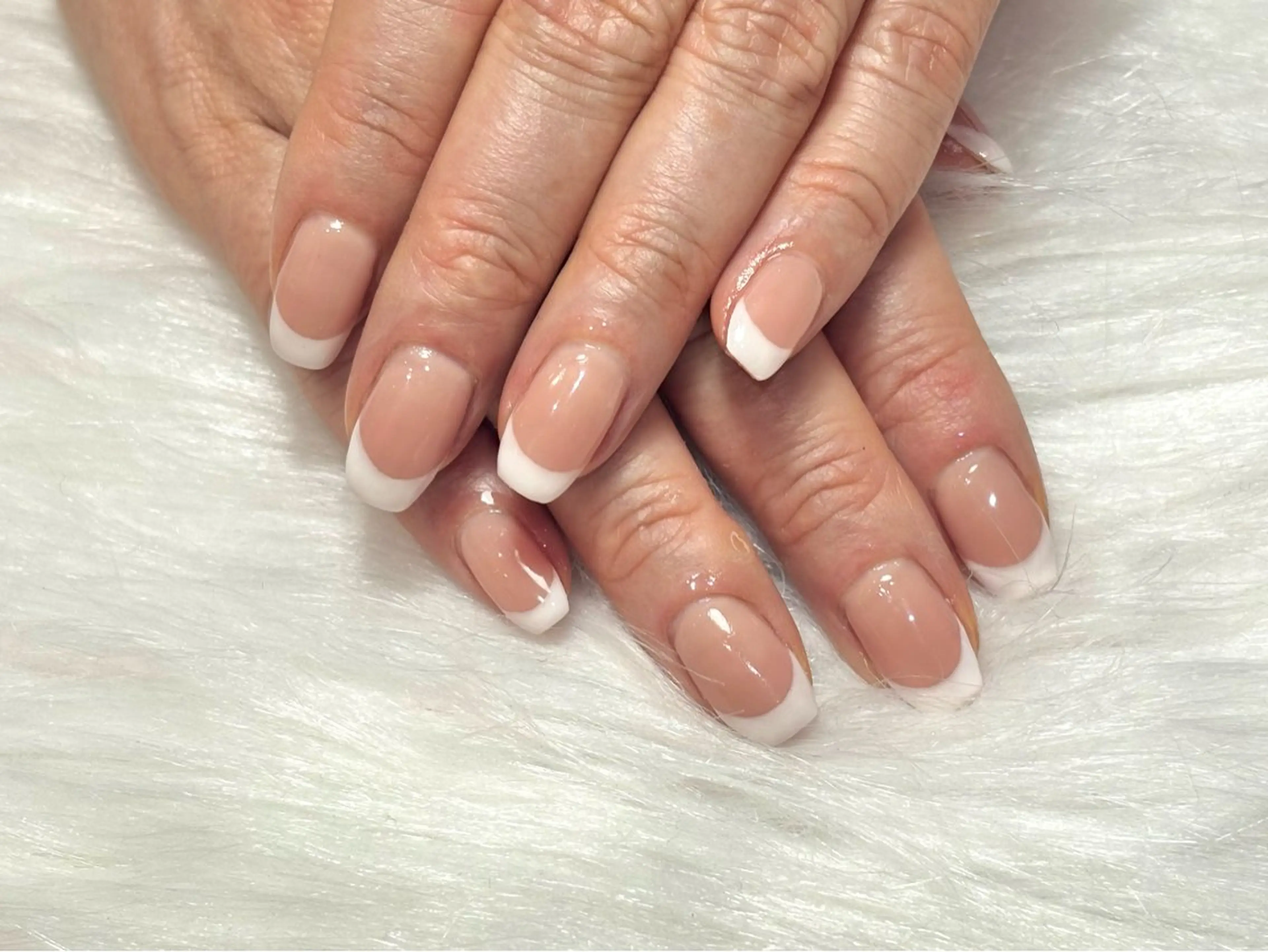 ネイル 入学式 フレンチネイル 卒業式 オフィスネイル シンプルネイル ハンドネイル kokomi 🧸のネイルデザイン