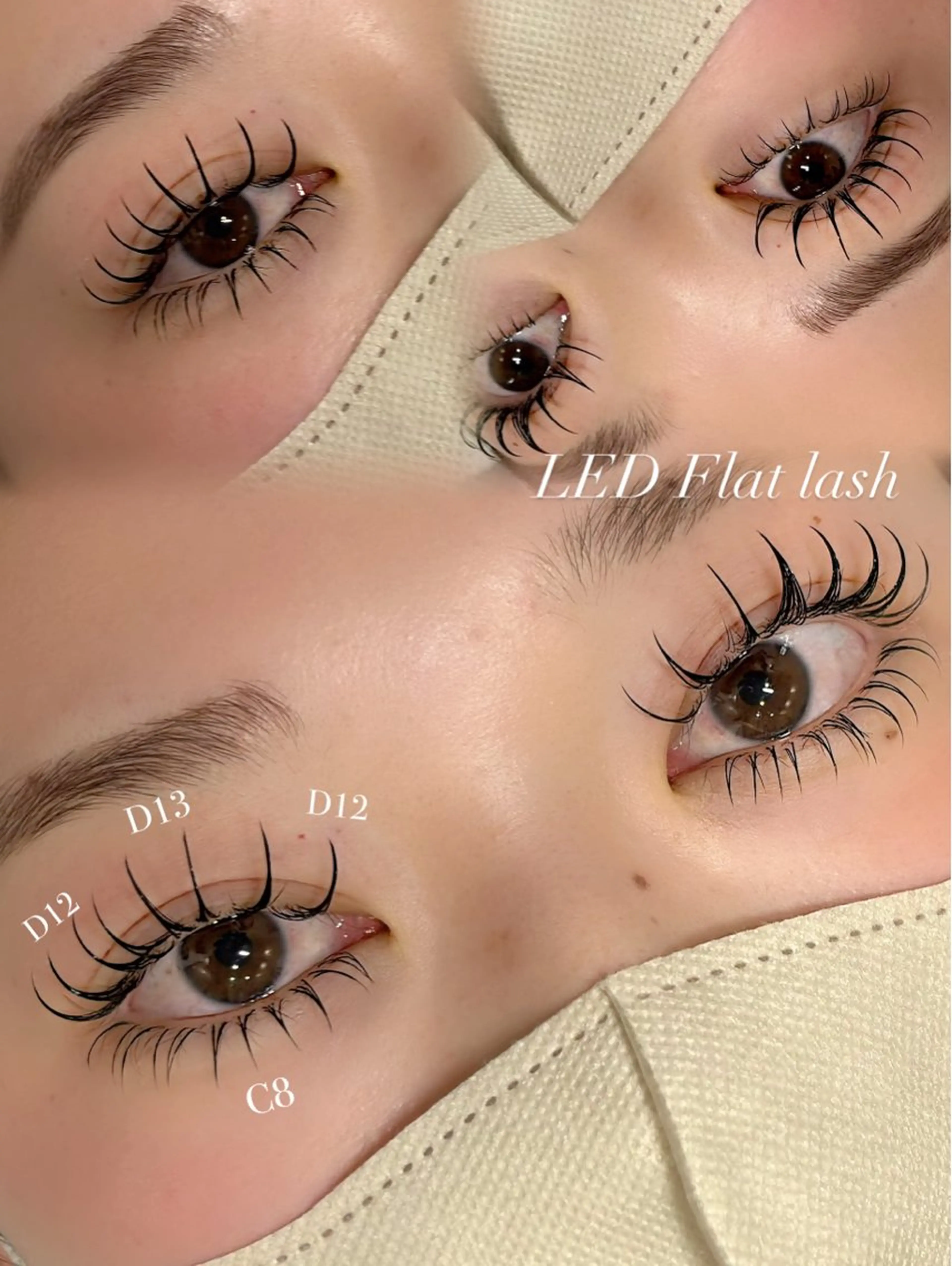 マツエク・マツパ ECLART Yumekaのマツエク・マツパデザイン