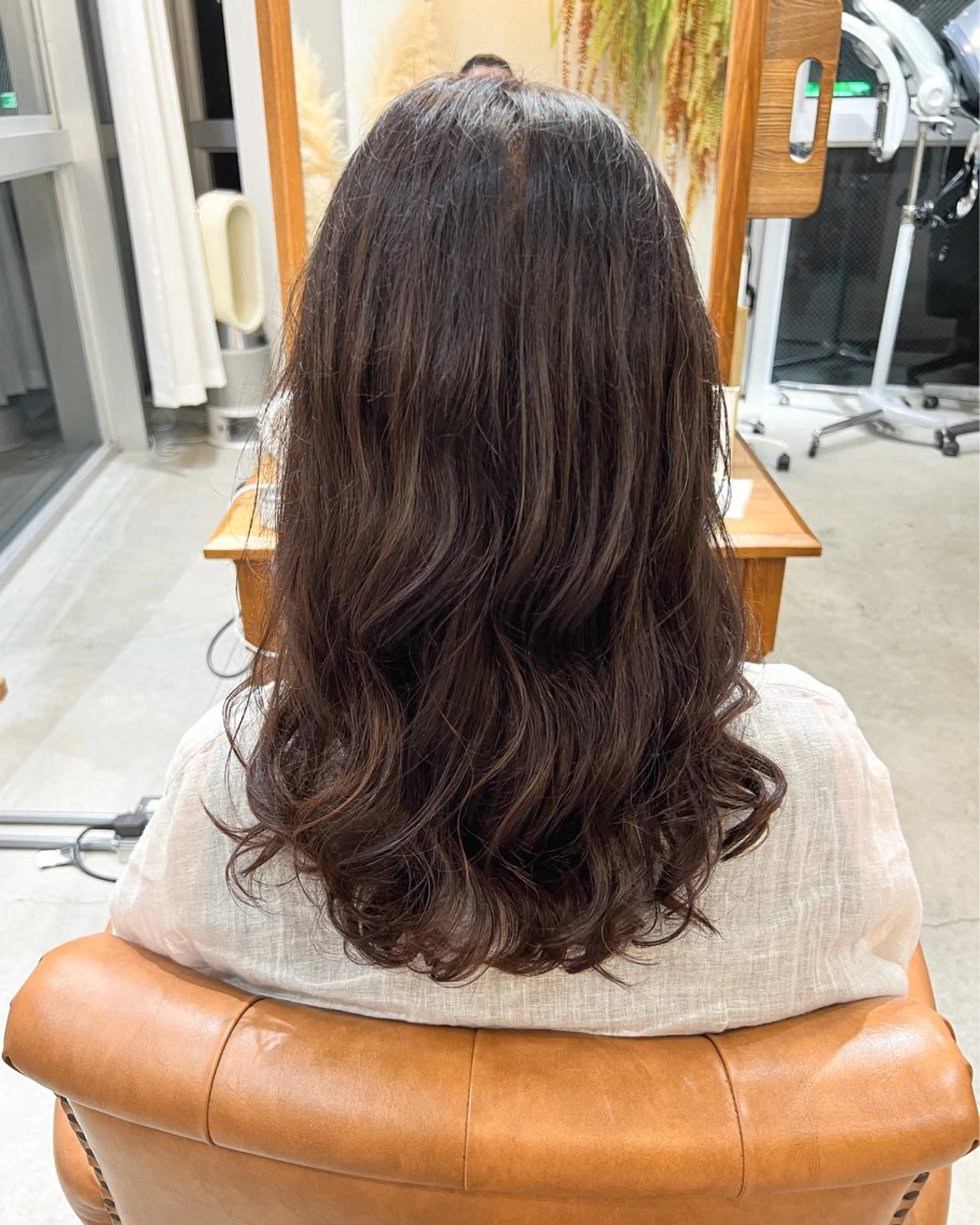 セミロング セミロングパーマ エトウリクシ パーマ美容師のヘアスタイル