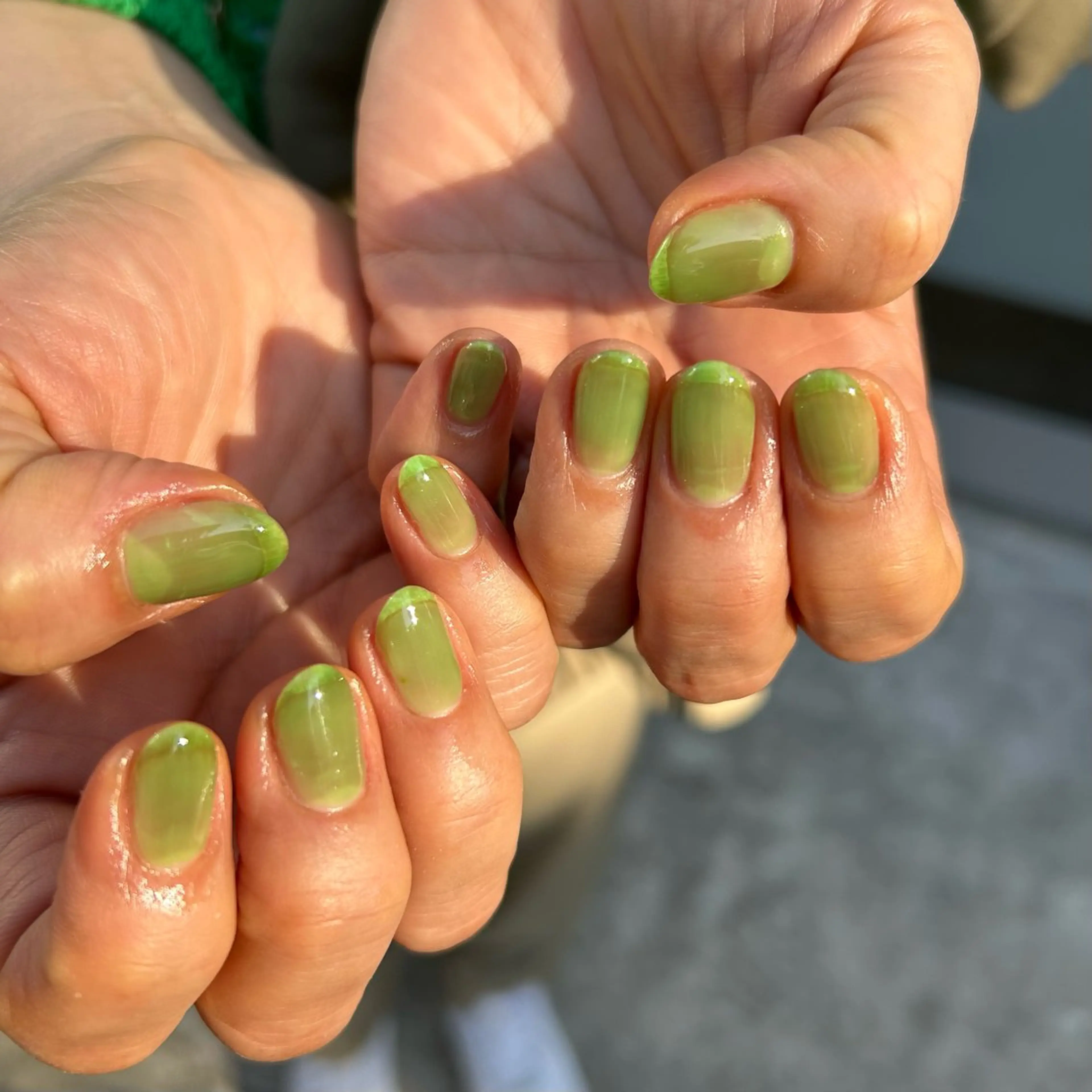 ネイル ワンカラーネイル Yumi シンプルネイルのネイルデザイン