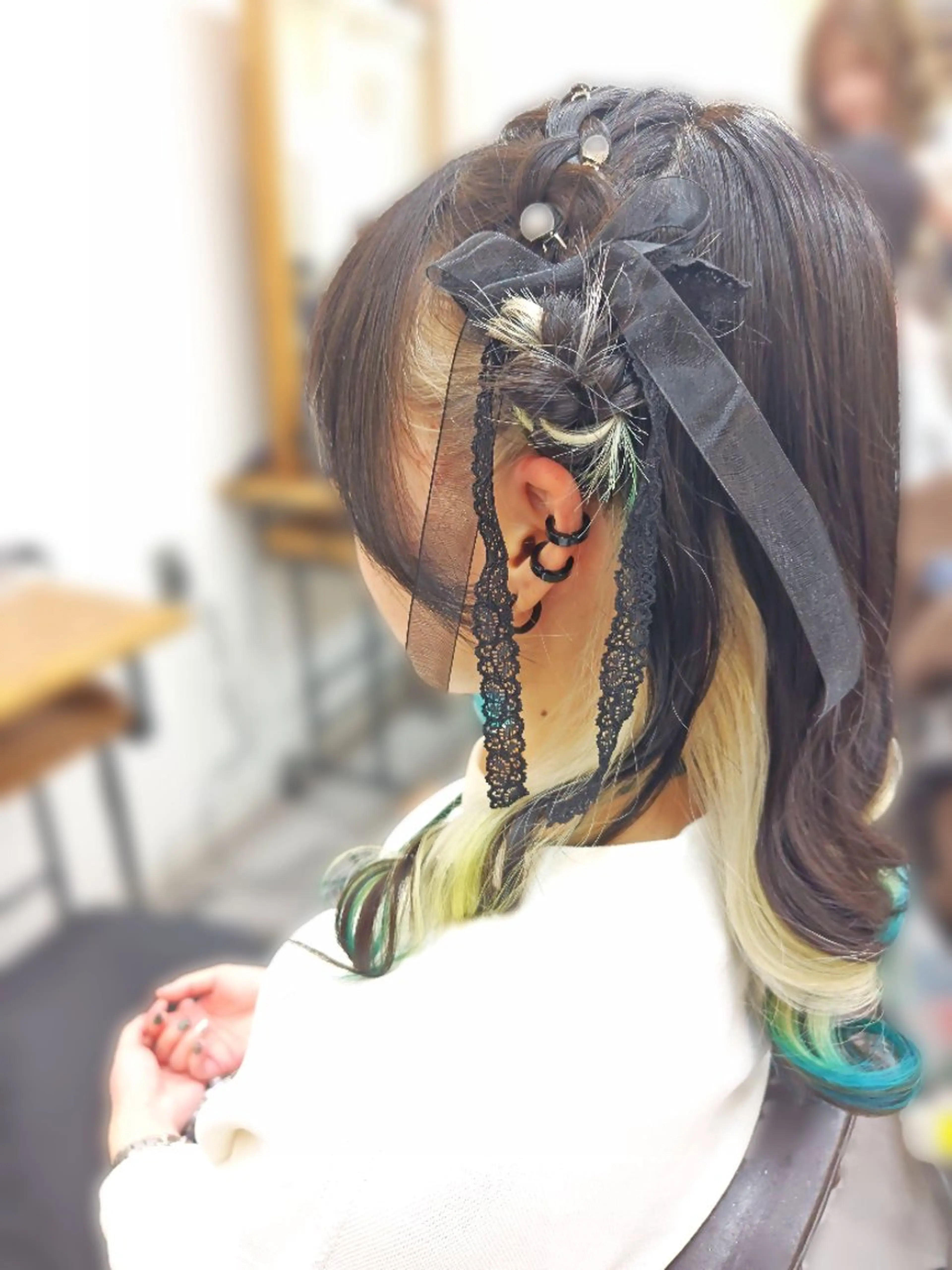 ヘアアレンジ お団子ヘア 澤田 あきのヘアスタイル