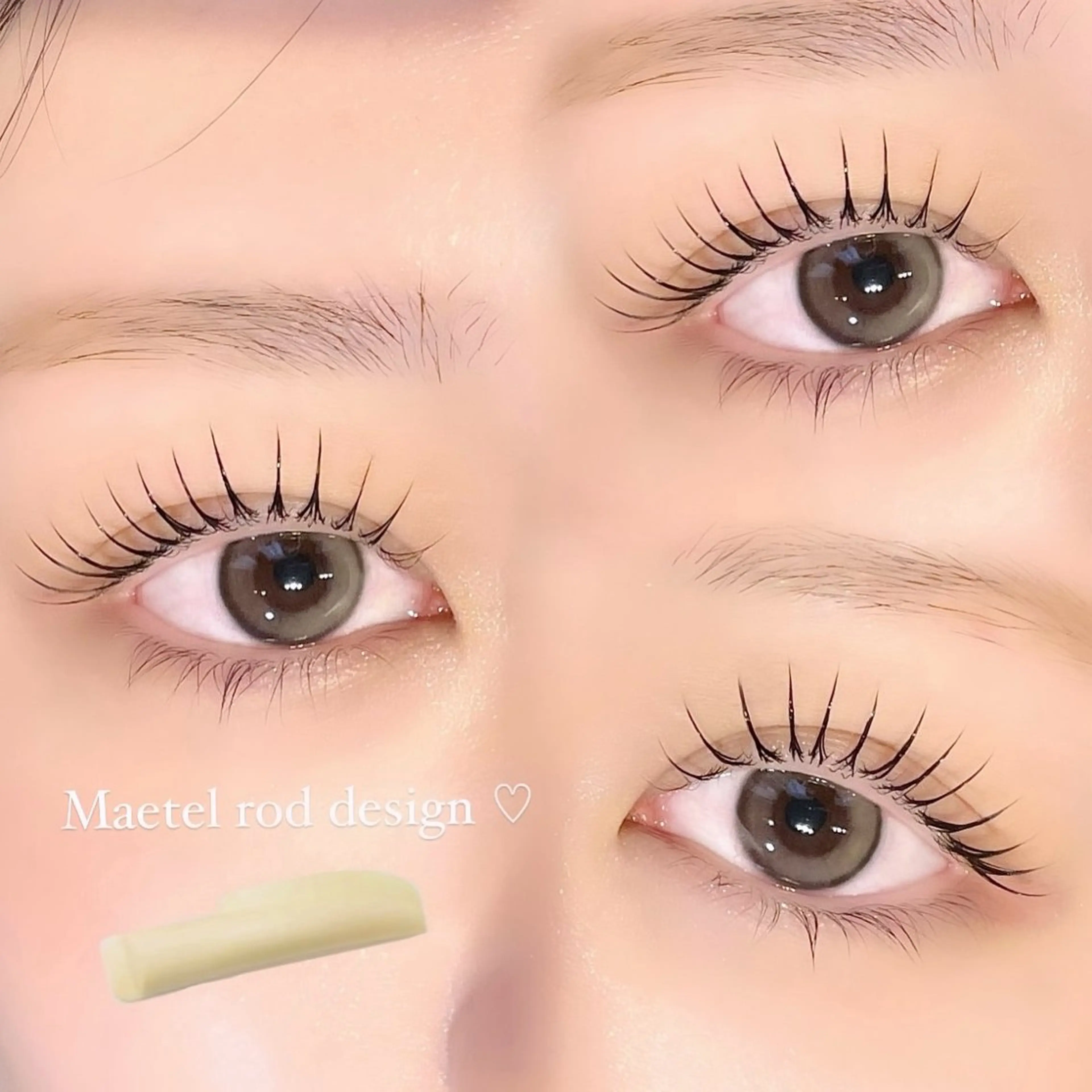 マツエク・マツパ マツパ haru 🪐のマツエク・マツパデザイン