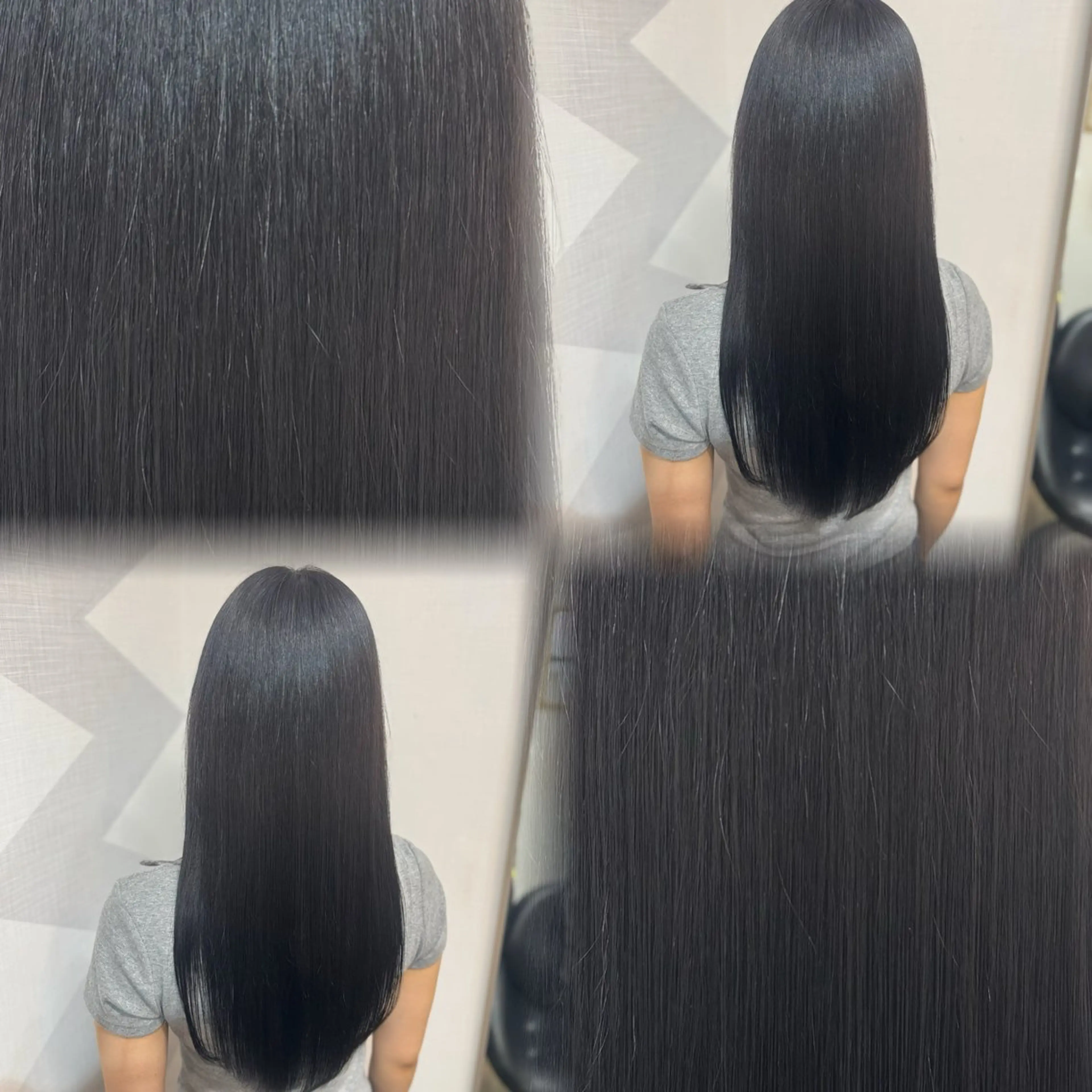 ロング カラー 髙橋 李里亜のヘアスタイル