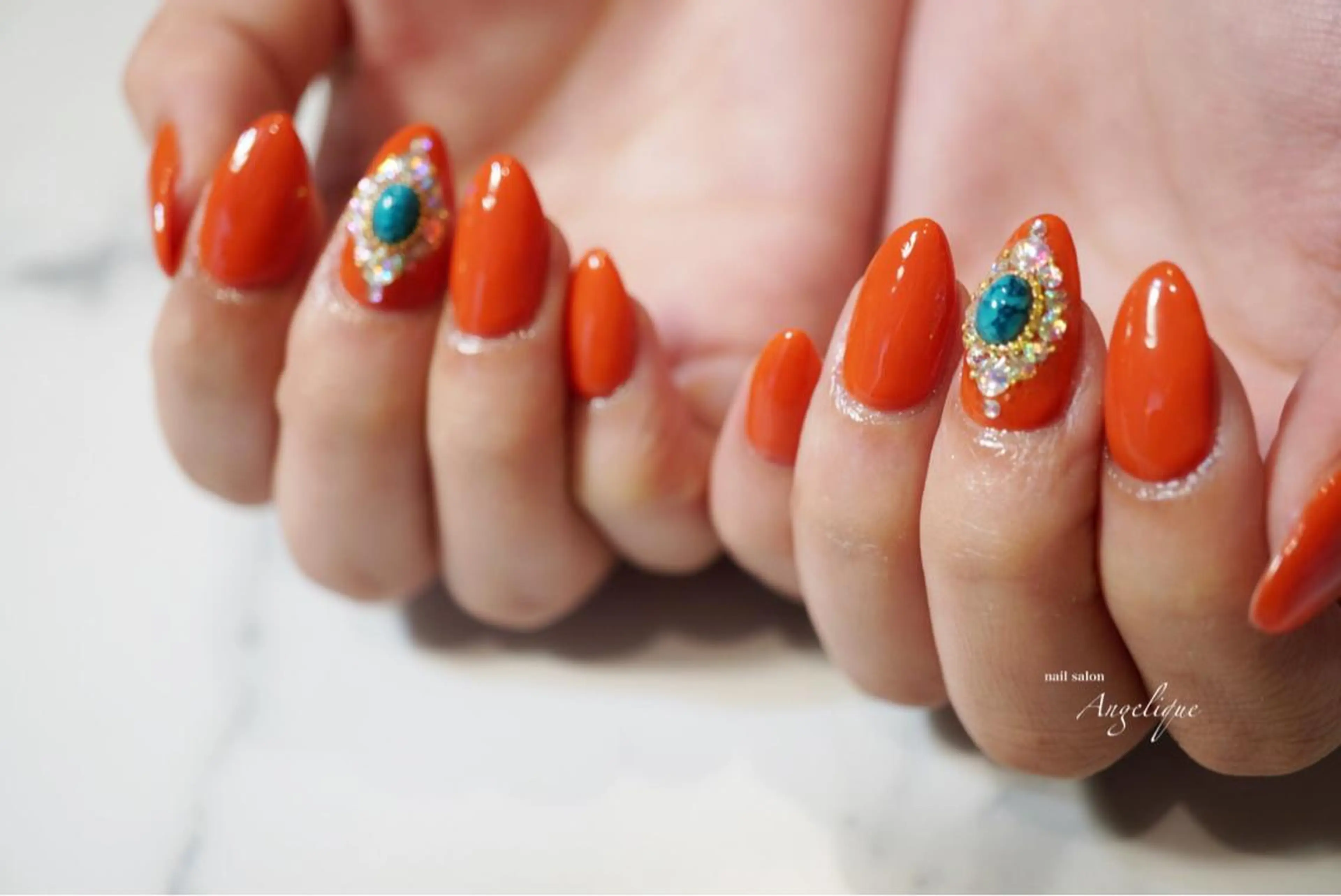 ネイル アートネイル ジェルネイル Nail salon Angeliqueのネイルデザイン