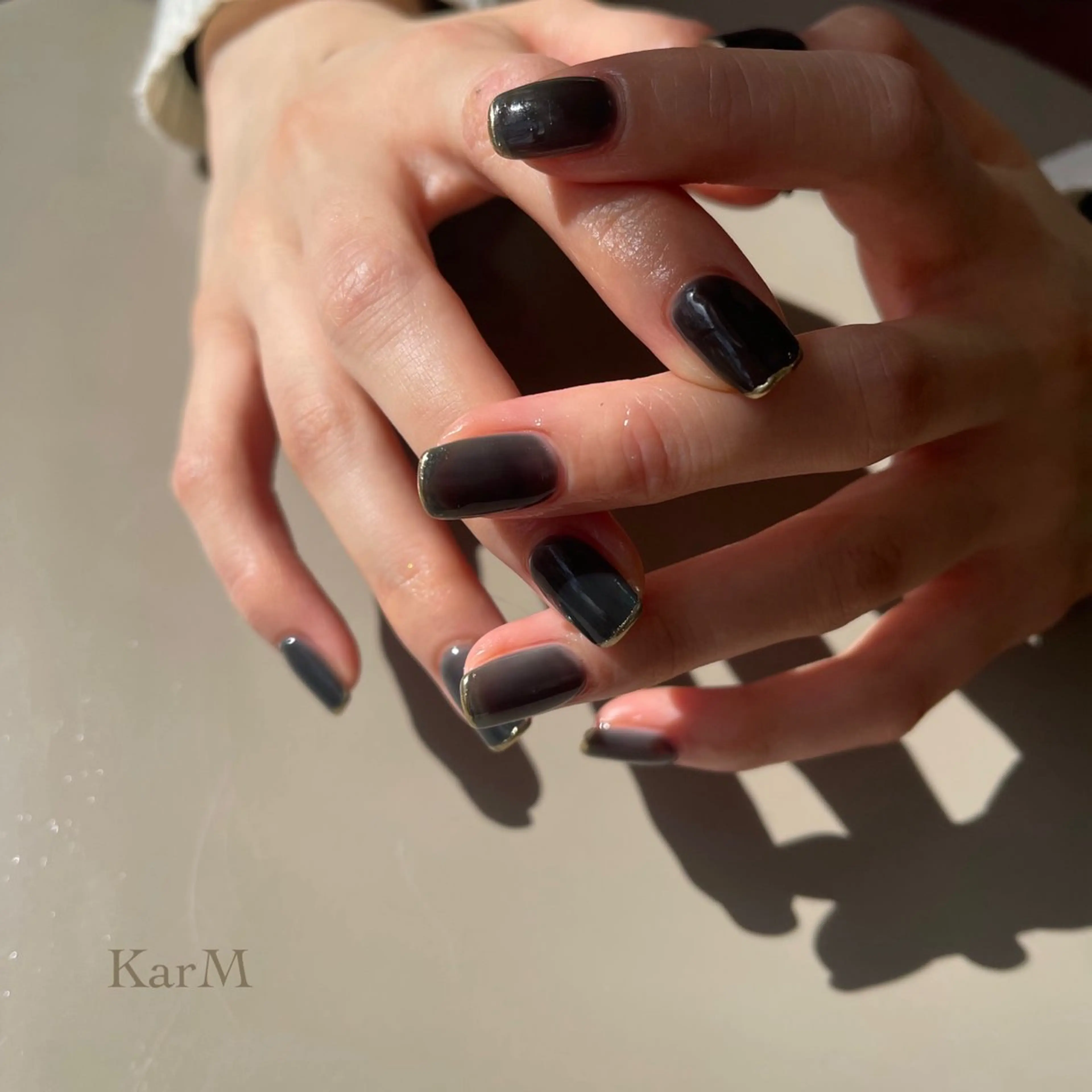 ネイル アートネイル オーロラネイル チークネイル フットネイル フレンチネイル ハンドネイル ogino karinのネイルデザイン