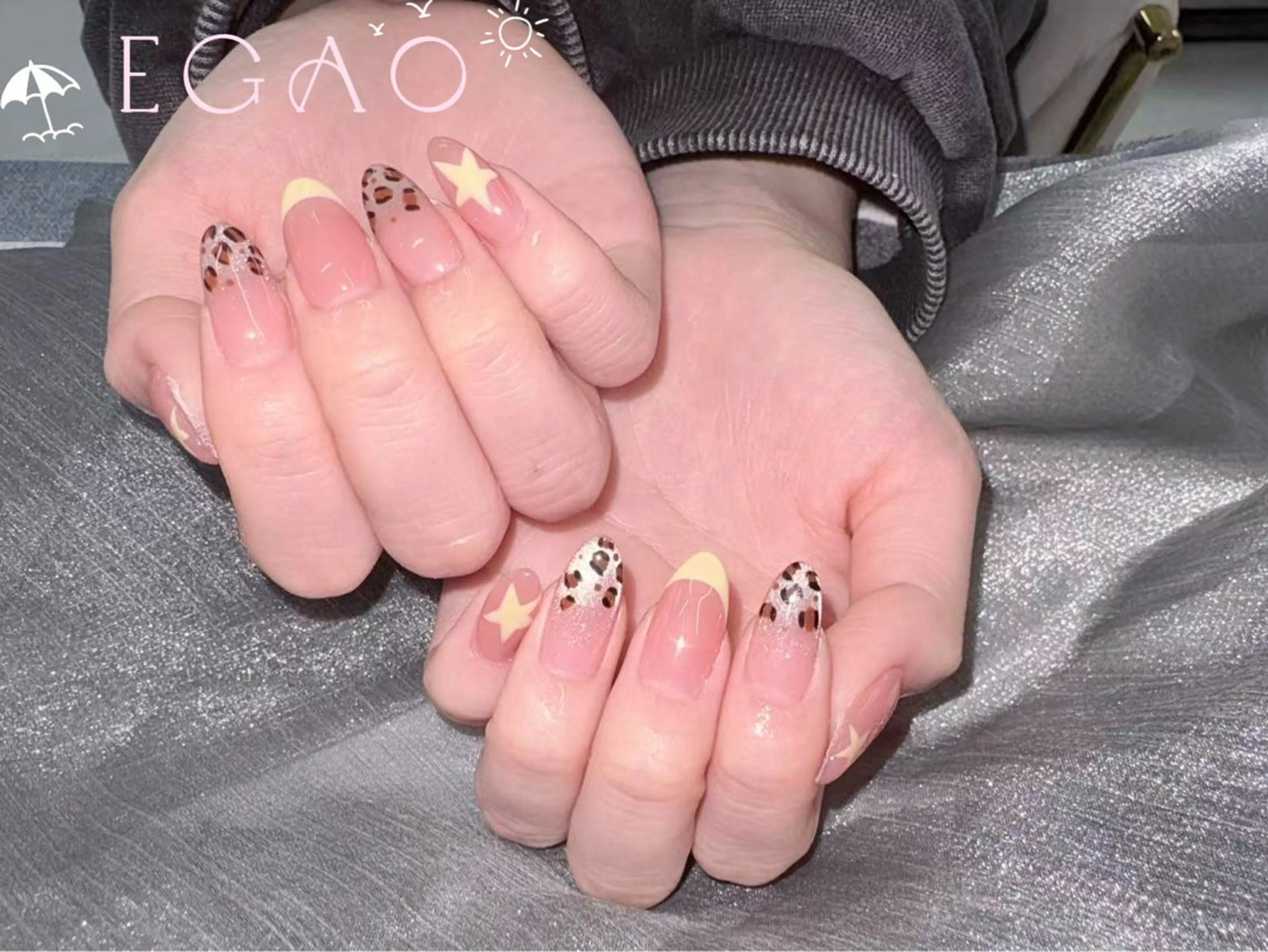 ネイル アートネイル フットネイル フレンチネイル ジェルネイル グラデーション ハンドネイル Egao Nail錦糸町店のネイルデザイン