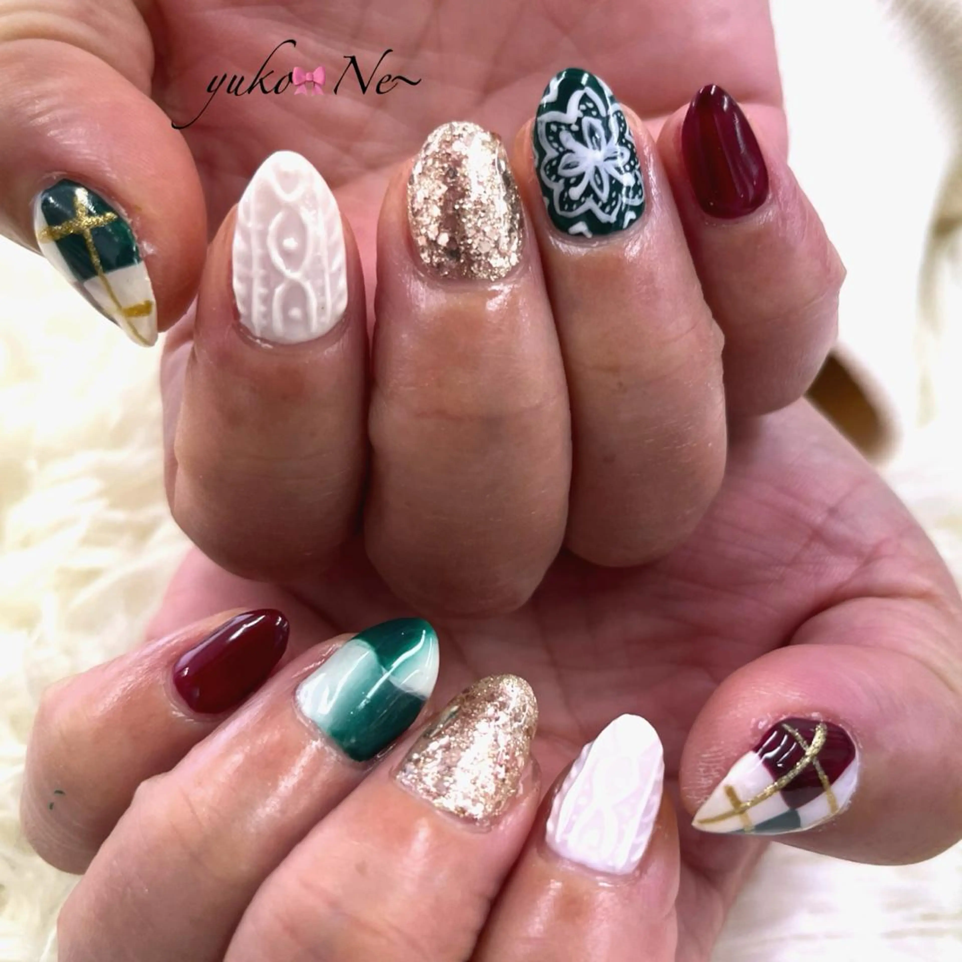 ネイル ネイルサロン　Lian所属・Lian Yulilianのネイルデザイン