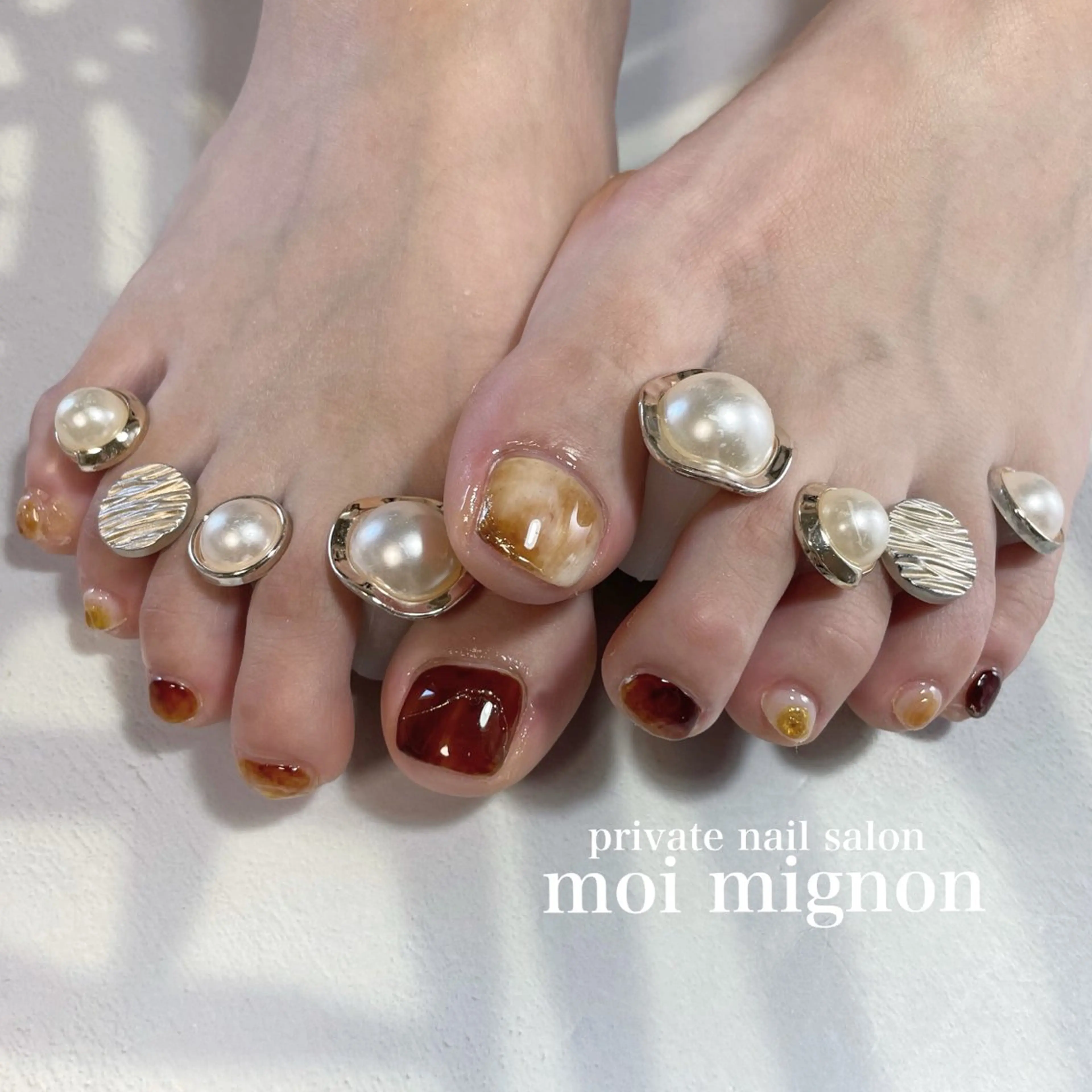 FOOT持ち込みデザインコース/フットバス付き🌿の写真