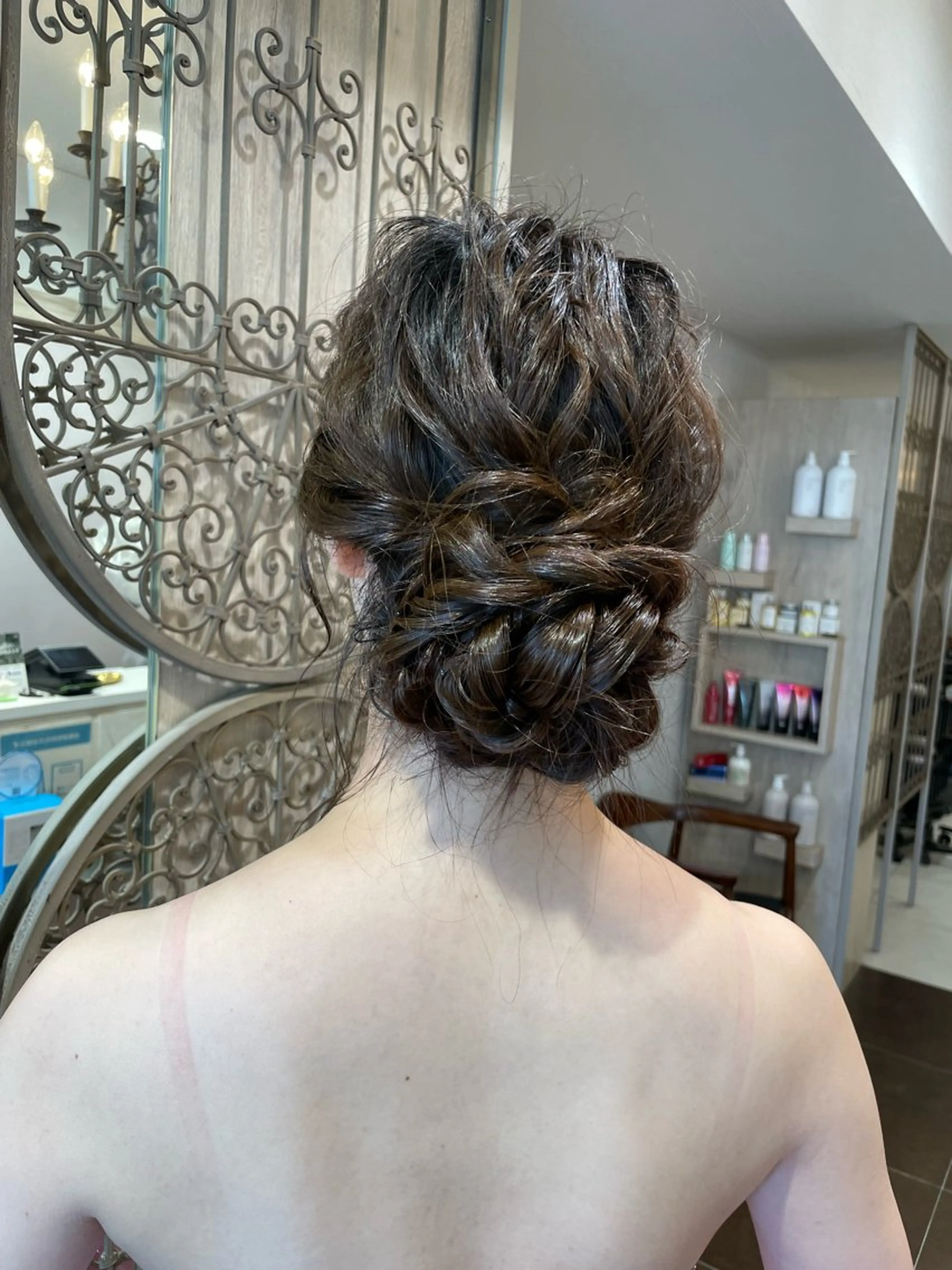 ヘアアレンジ ナカタ ユウナのヘアスタイル