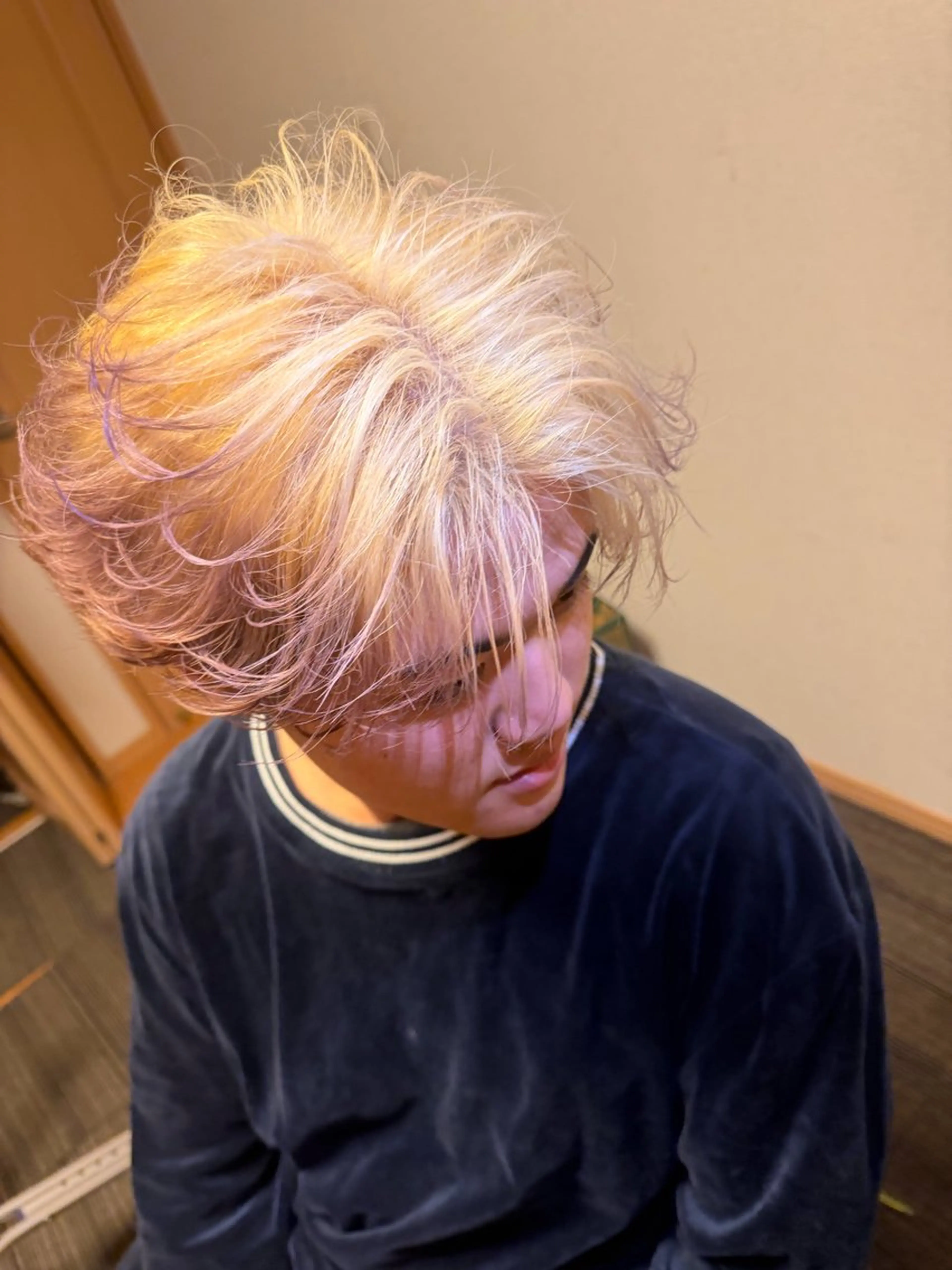 【🔥ツヤツヤカラー🔥】メンズカット➕トリプルカラーの写真