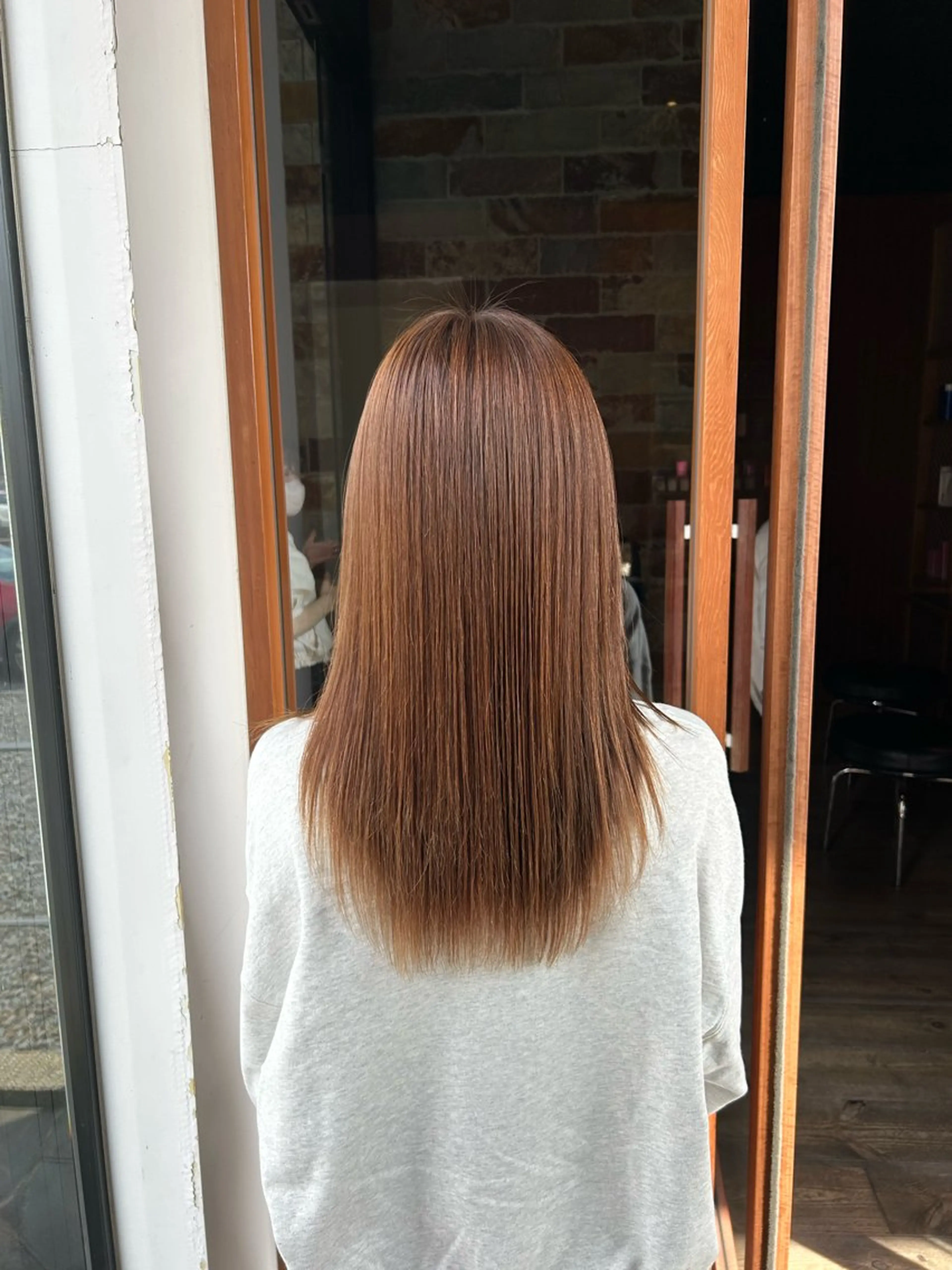 ロング 縮毛矯正 村松 麻菜のヘアスタイル