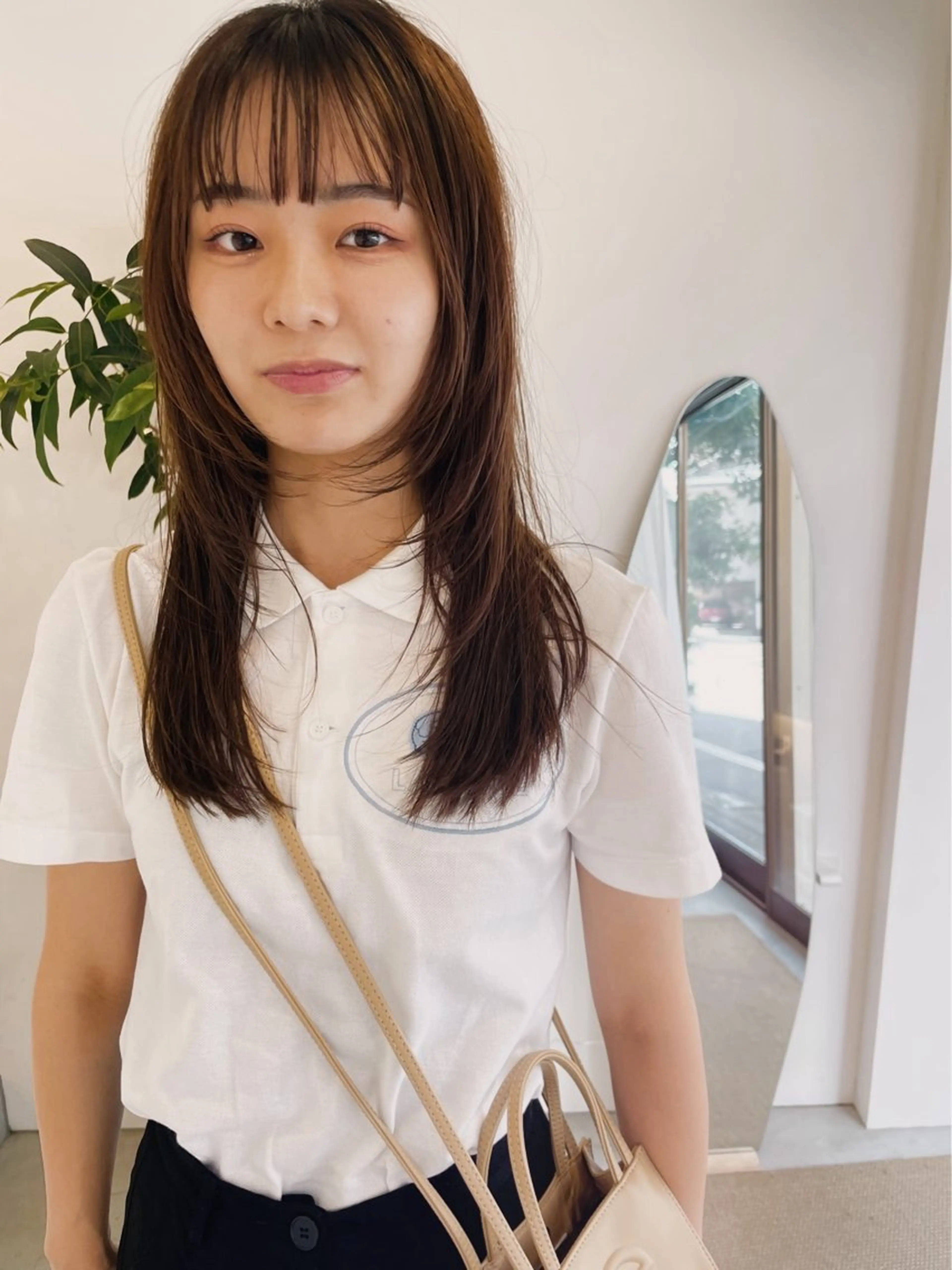 セミロング カラー カット ヘアカラー トリートメント 可愛いパーマスタイル といえばISSEYのヘアスタイル