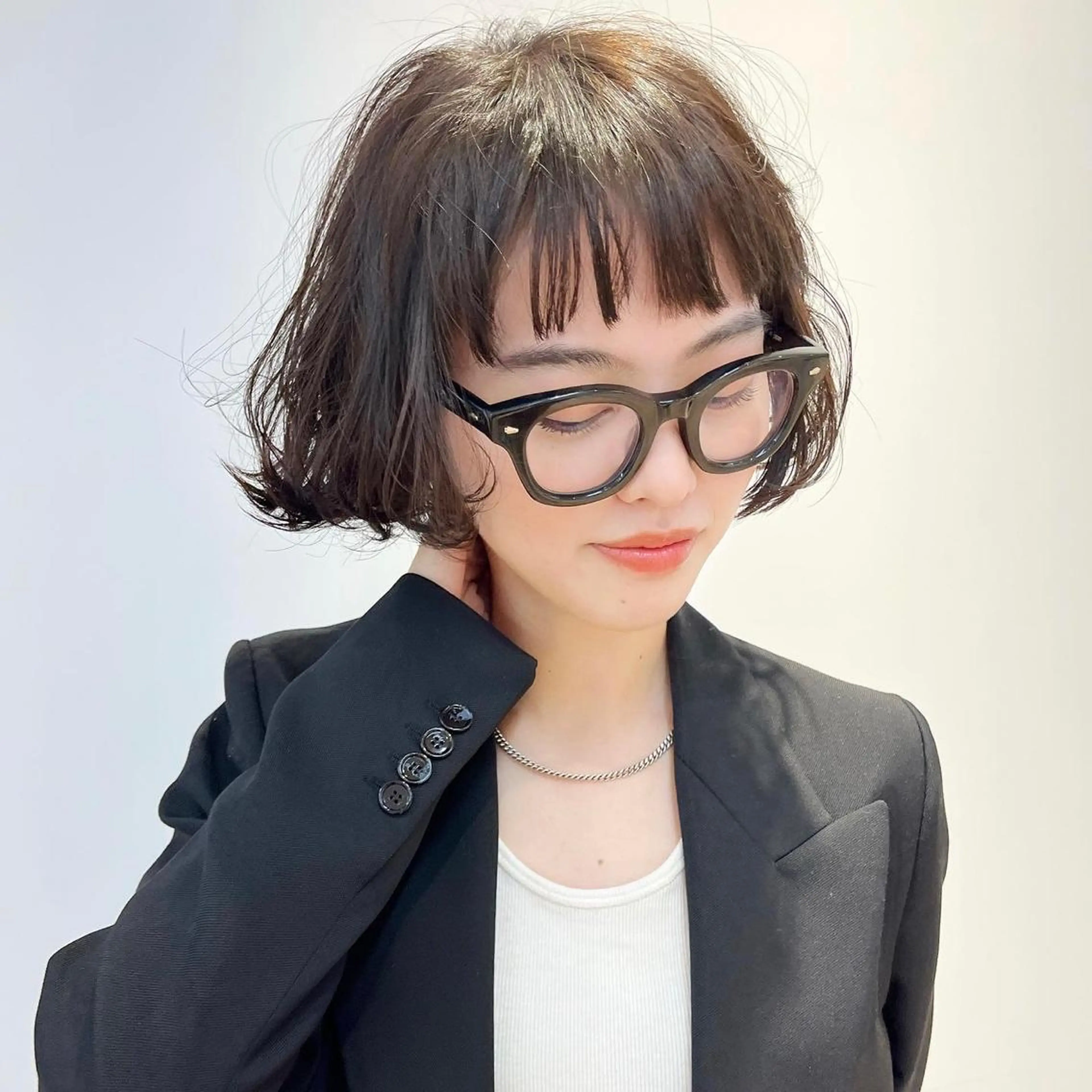 似合わせカット+話題のマイクロバブルmarbbシャンプー🫧✨の写真