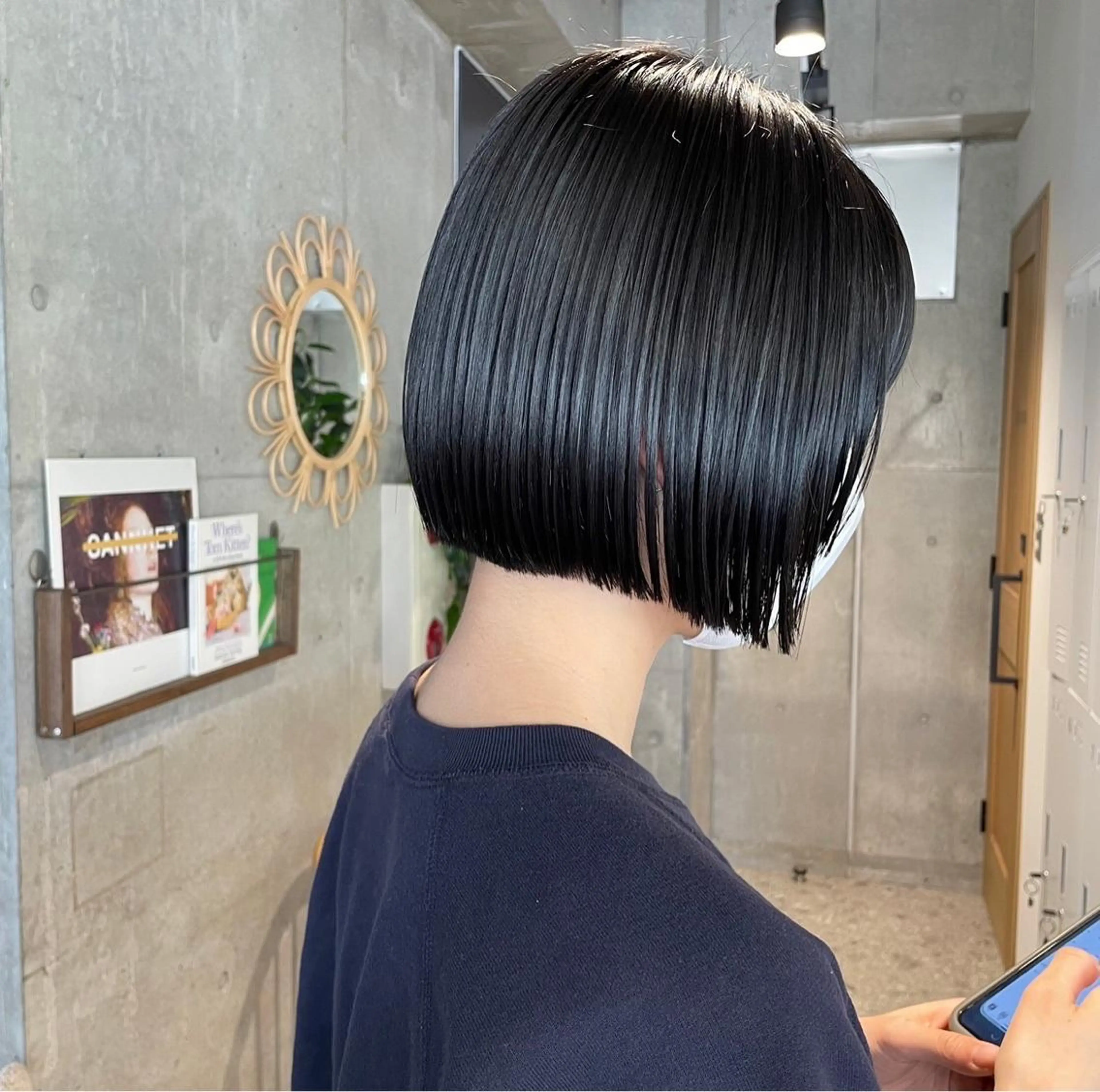 ショート 縮毛矯正 🎀ダブルカラー hinata🎀のヘアスタイル