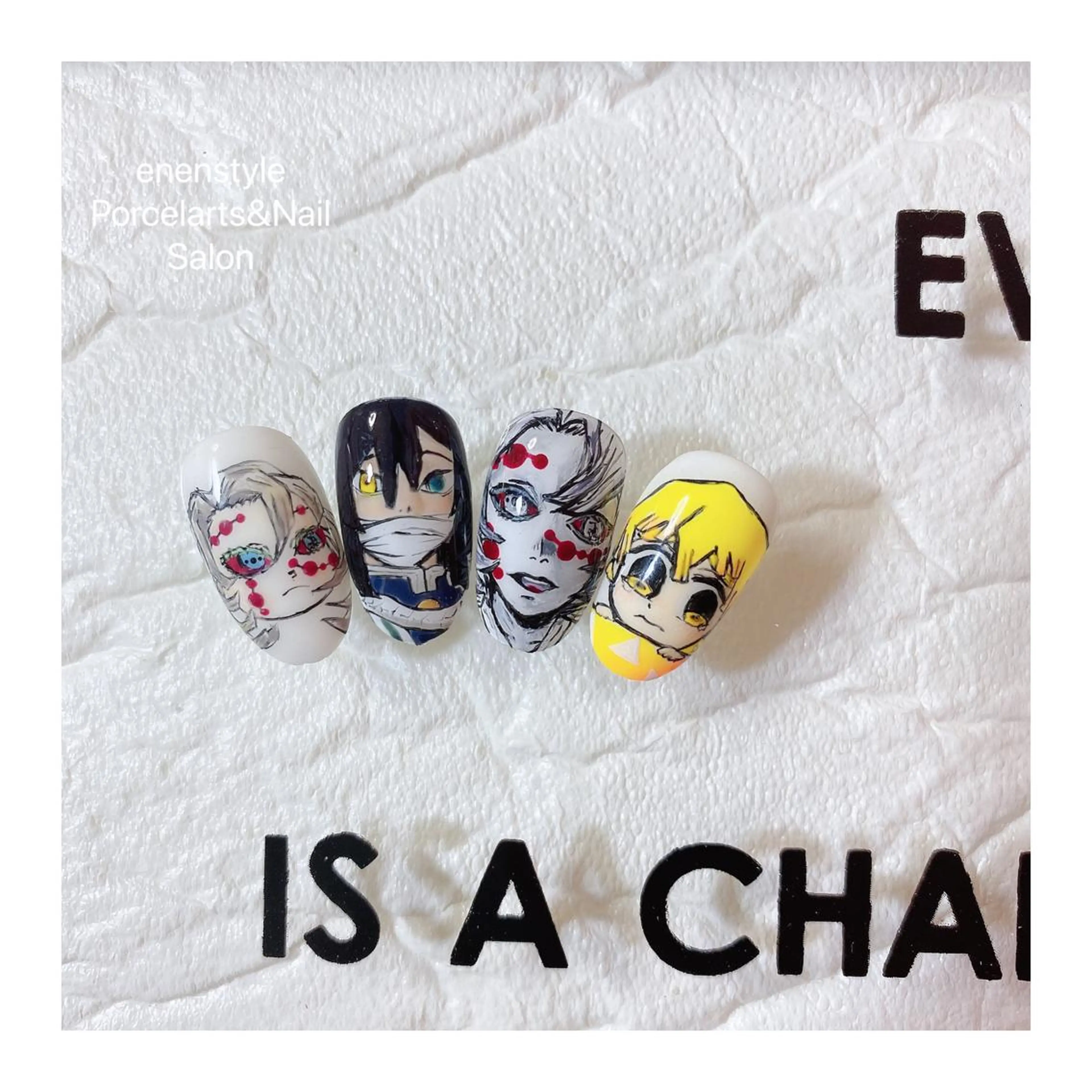 ミディアム ネイル 👑enen style👑のネイルデザイン