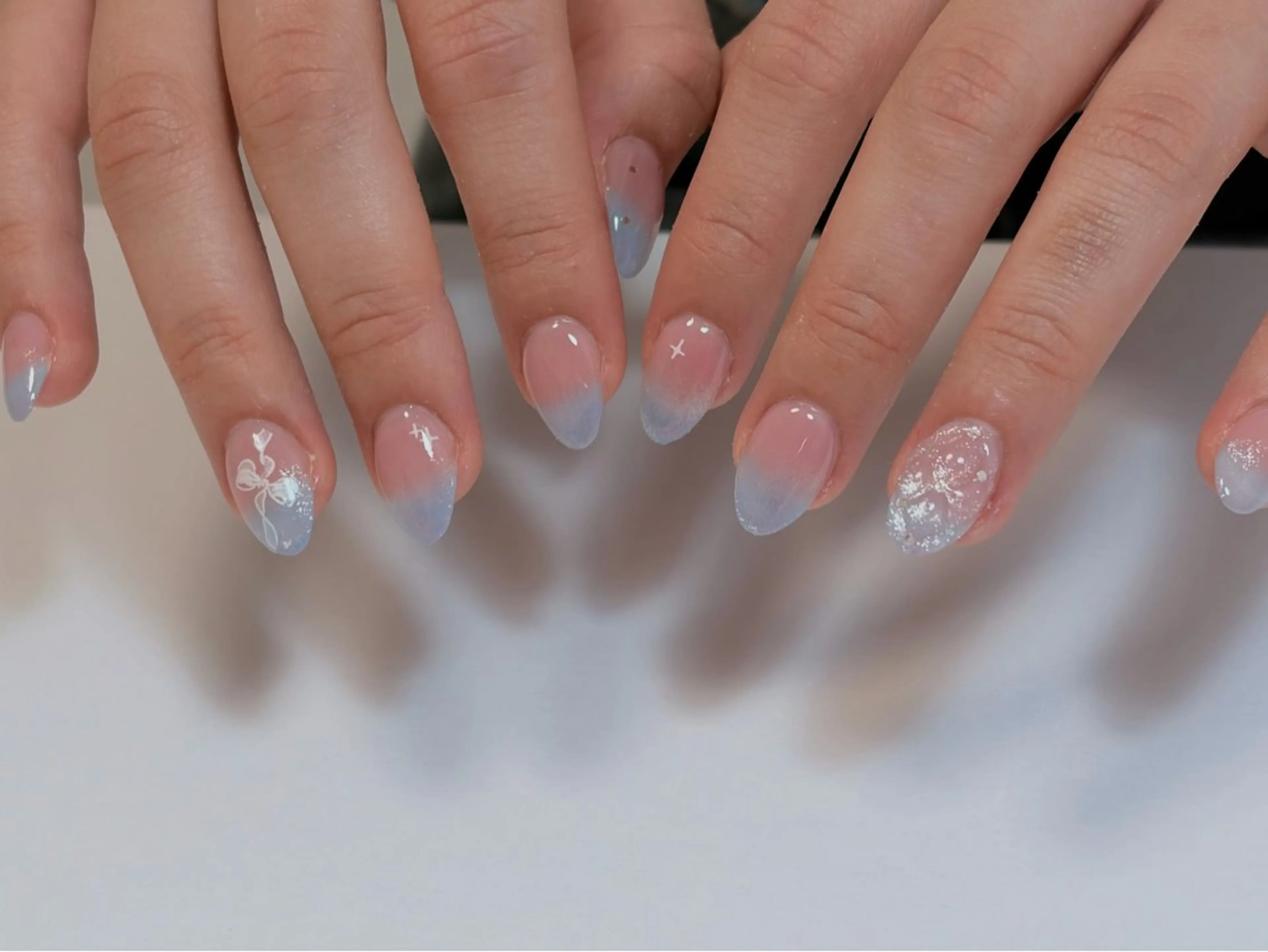 ネイル グラデーション ハンドネイル nayu nailのネイルデザイン