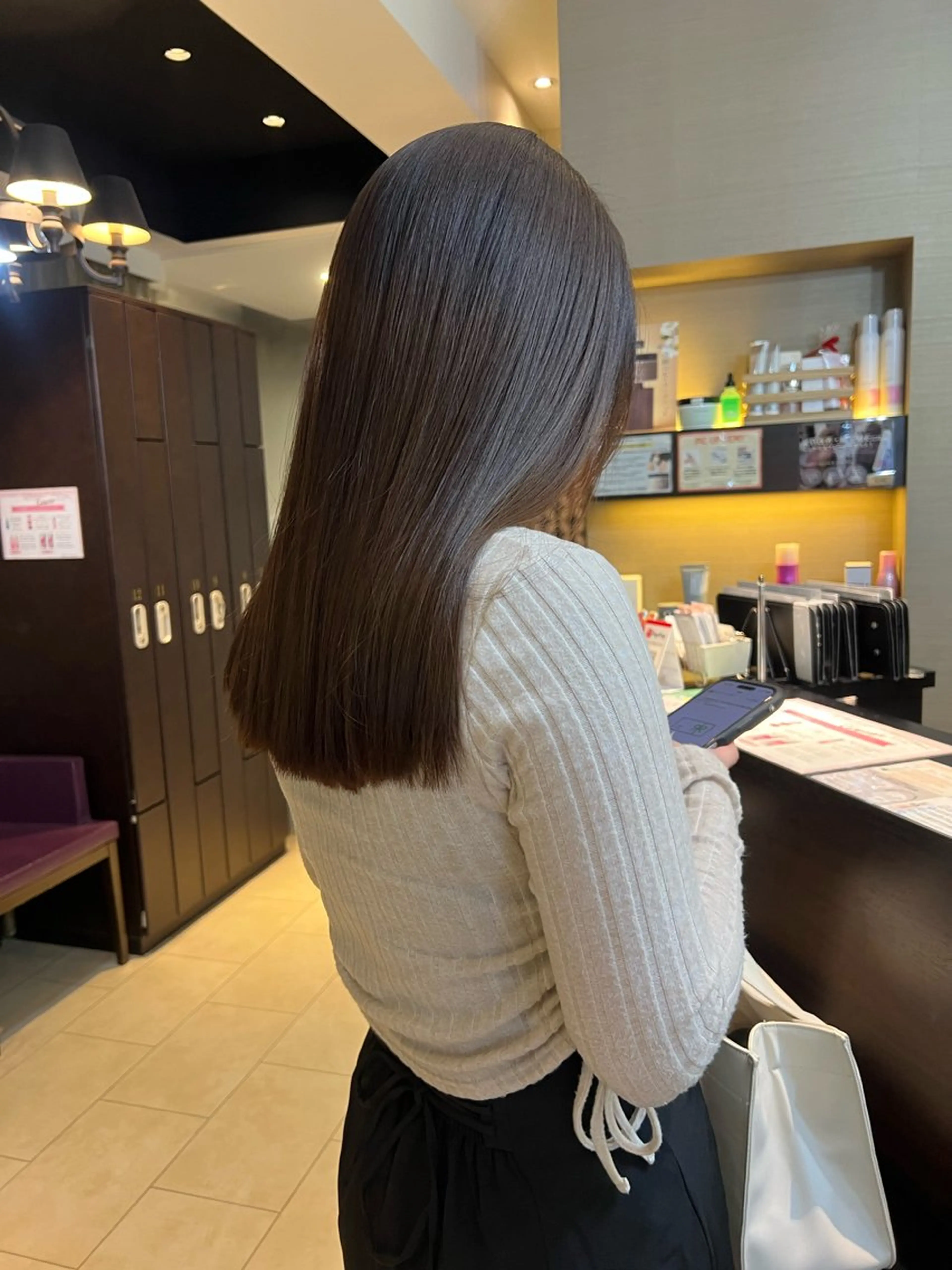 ロング カラー カット ヘアカラー トリートメント 田中 月菜/副店長のヘアスタイル