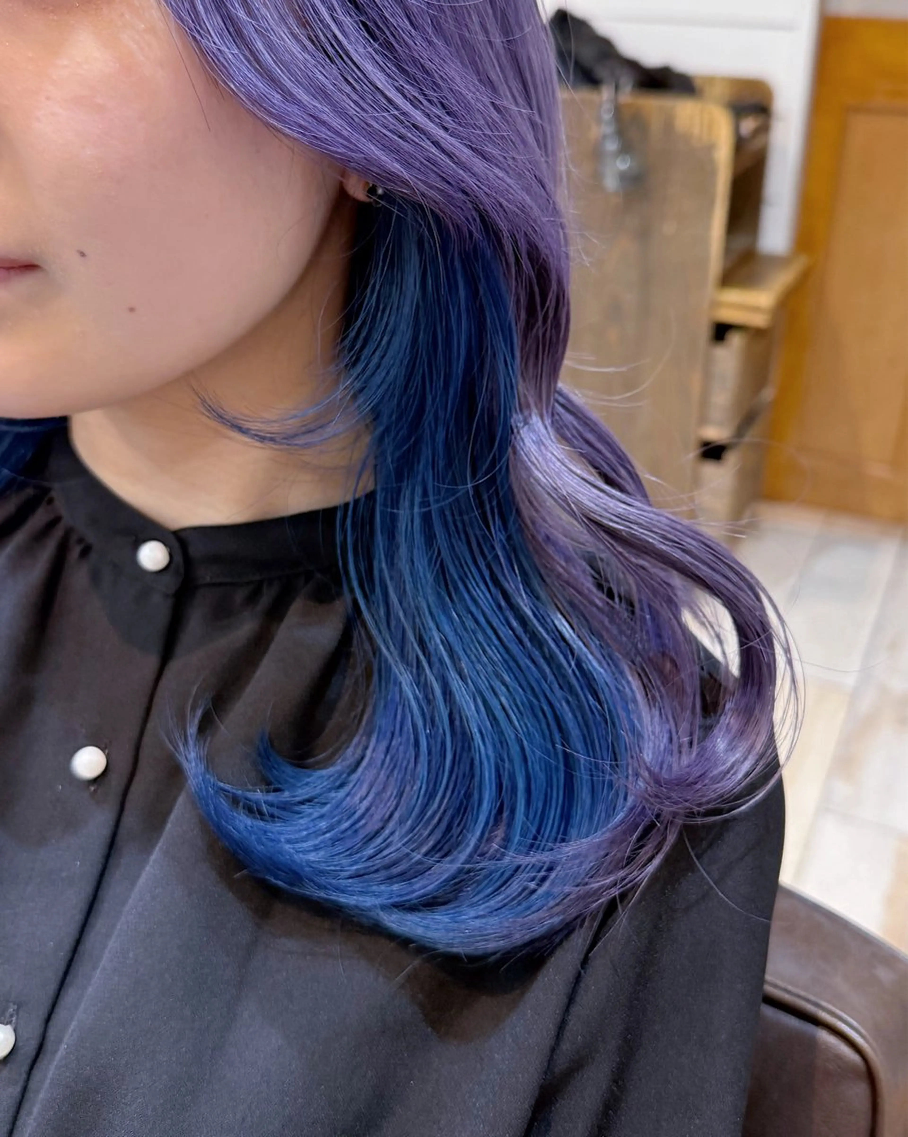 セミロング カラー インナーカラー ヘアカラー トリートメント mauve代官山所属・CHIHIRO🧸 ピンクベージュ🩰のヘアスタイル