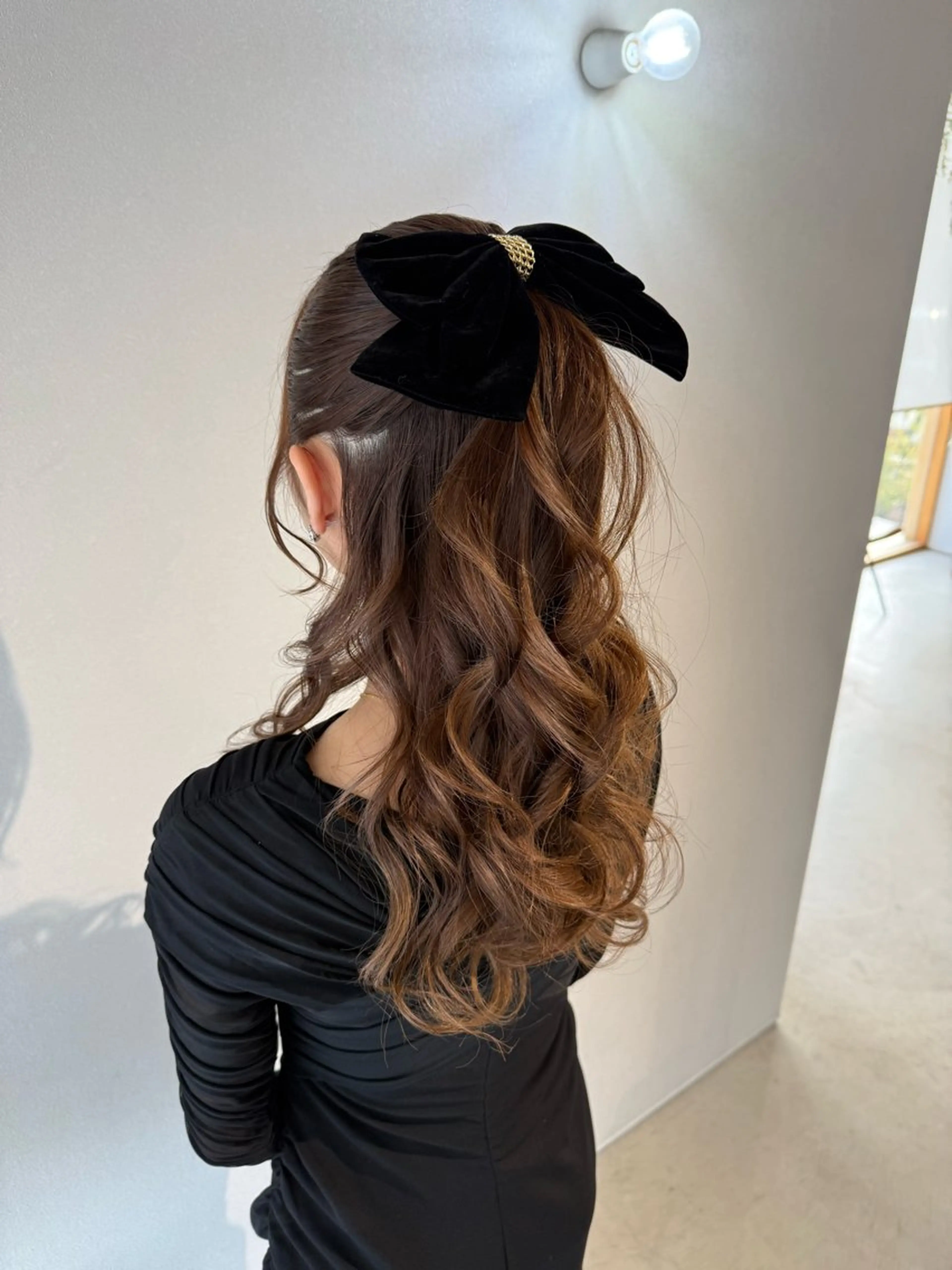 ロング ヘアセット see. アズサのヘアスタイル