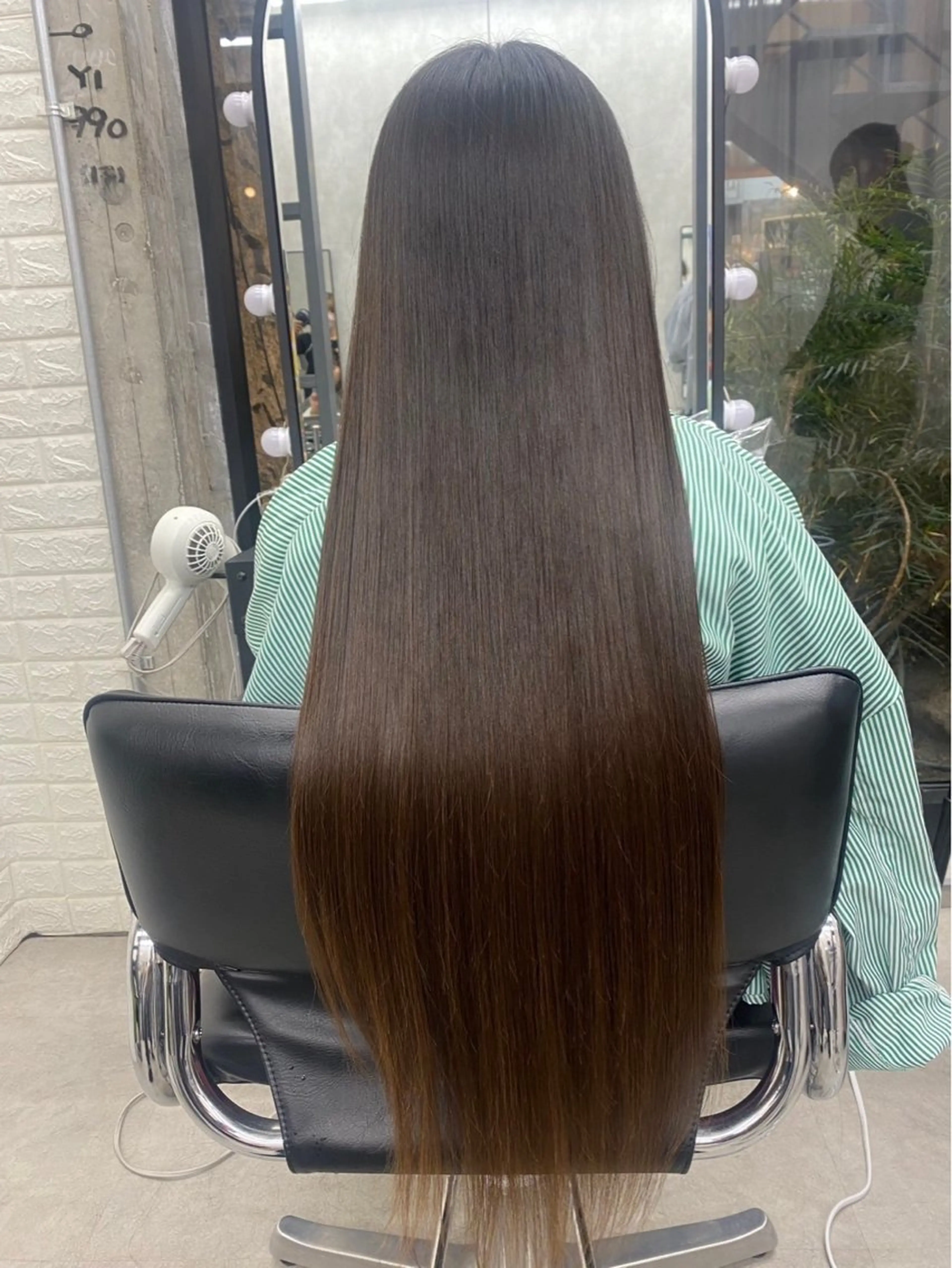 ロング カラー 髪質改善 縮毛矯正 すぐ巻ける縮毛矯正 🍀勝倉　麗のヘアスタイル