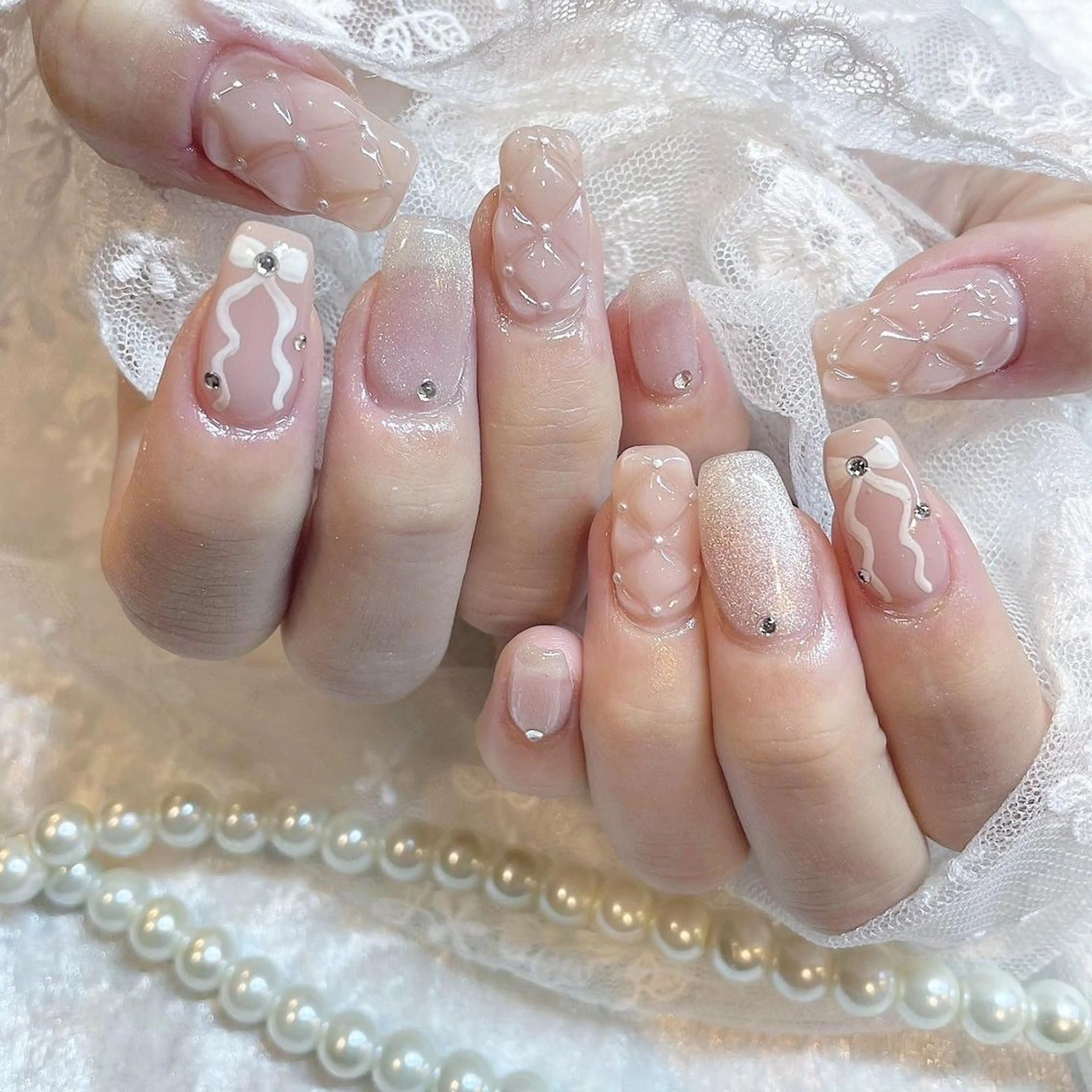 ネイル ジェルネイル 韓国ネイル 持ち込み ワンカラーネイル ワンホンネイル ハンドネイル fiore nail 🦋のネイルデザイン