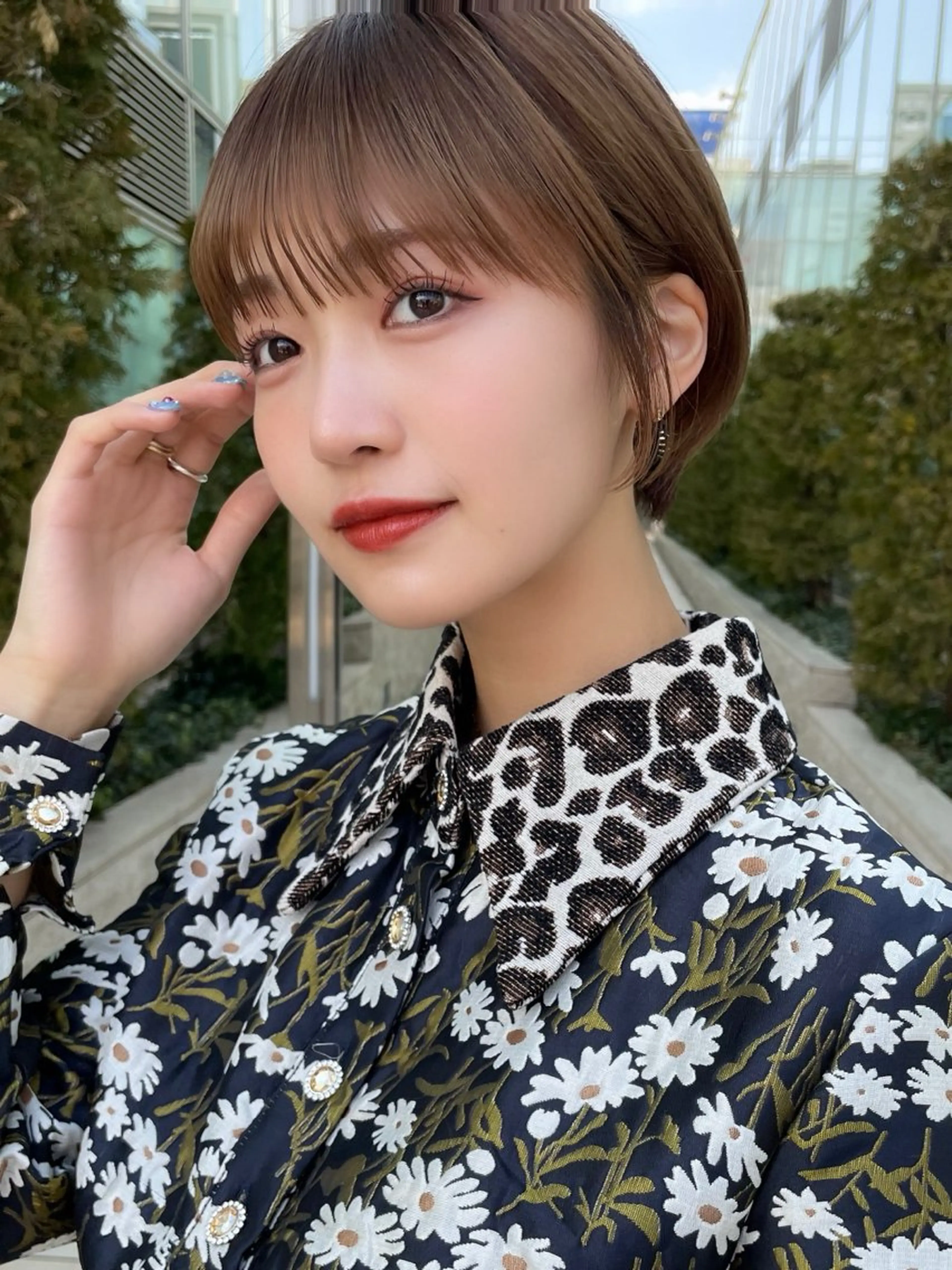 ショート sand所属・ゆい 似合わせカットのヘアスタイル