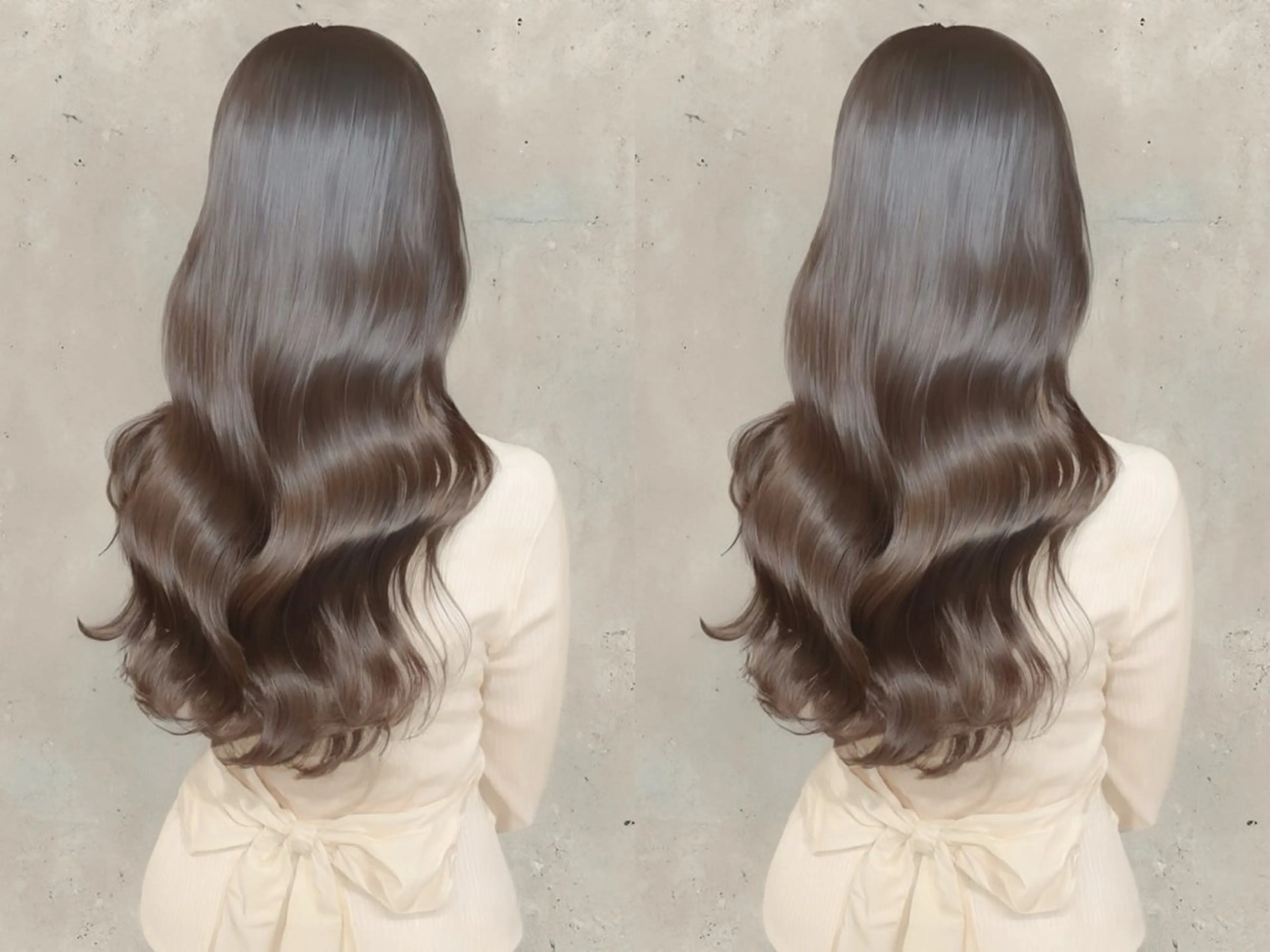 ロング 髪質改善 トリートメント カット トリートメント 艶カラー/縮毛矯正／ 鴨川育弥のヘアスタイル