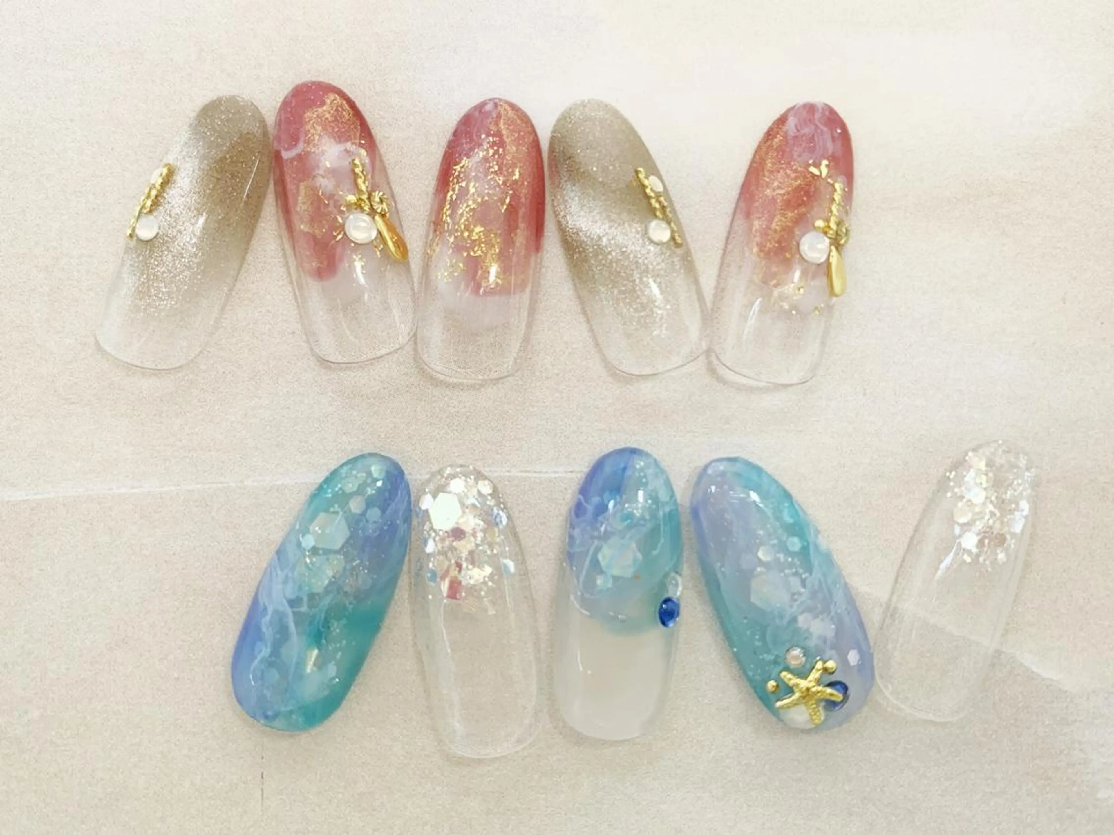 ネイル orbe 立石のネイルデザイン