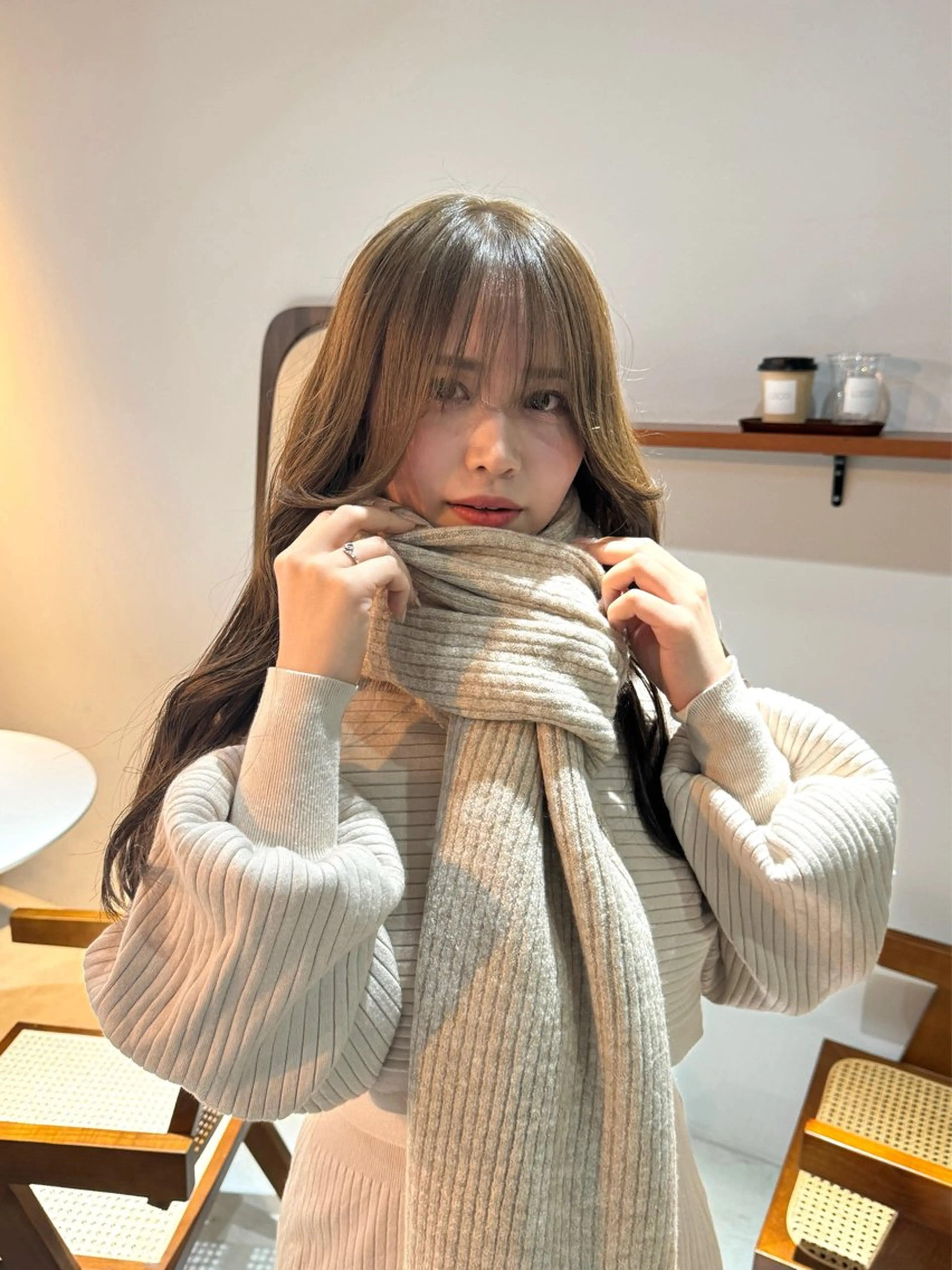 ロング 加藤 悠真のヘアスタイル