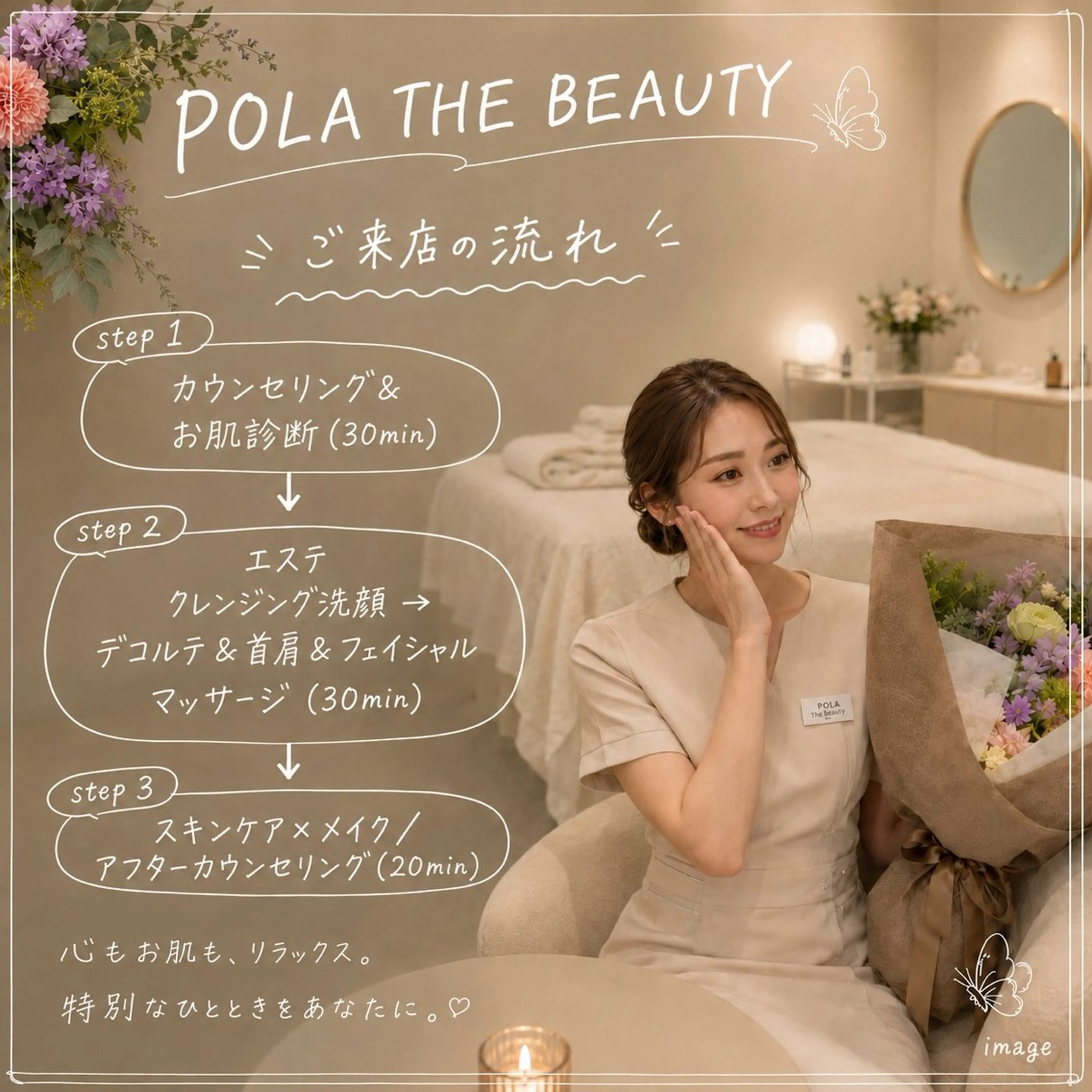 azu 🎀POLA城東緑店のエステ・リラクイメージ
