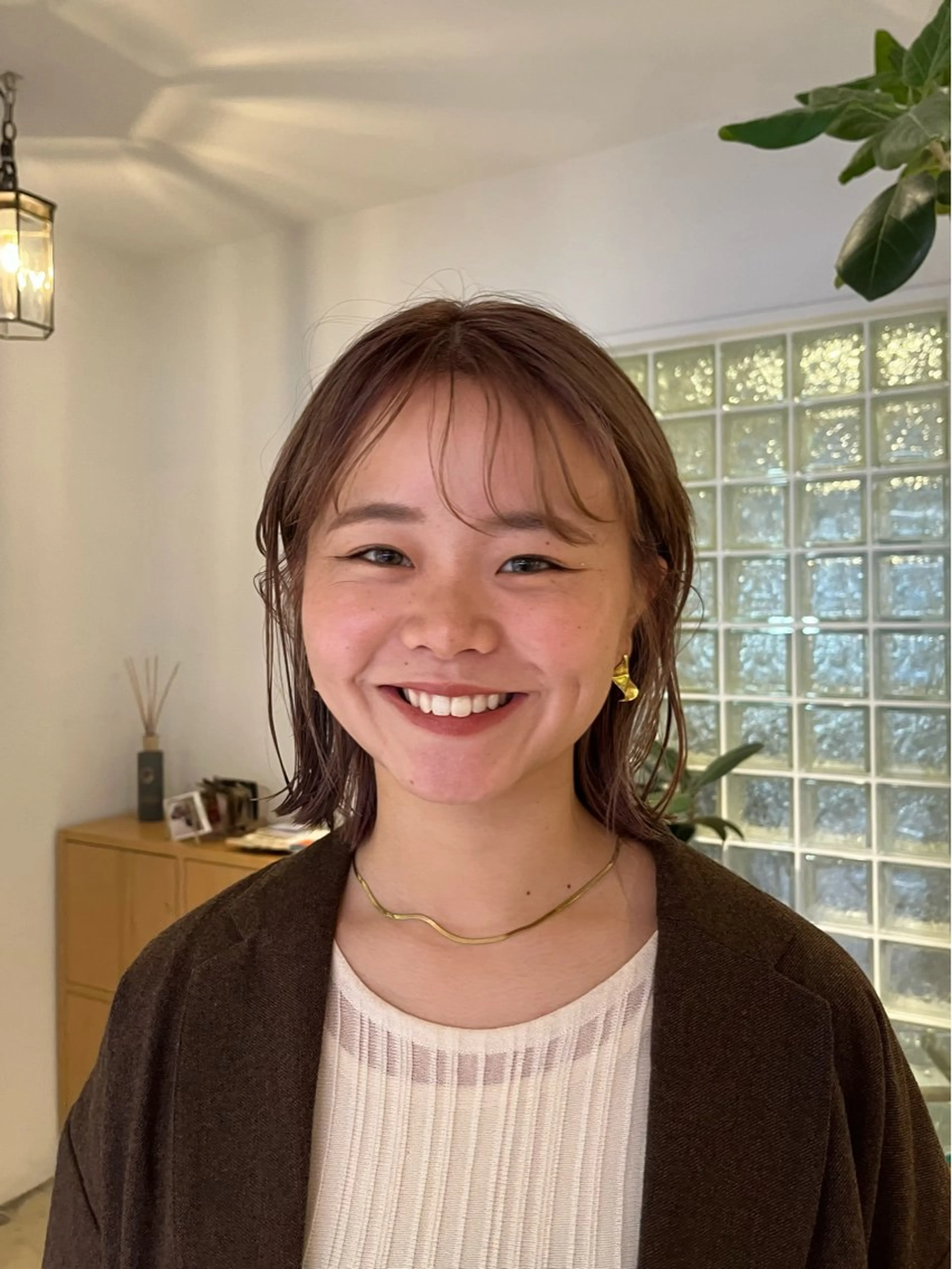 ミディアム カラー lety /神戸元町のヘアスタイル