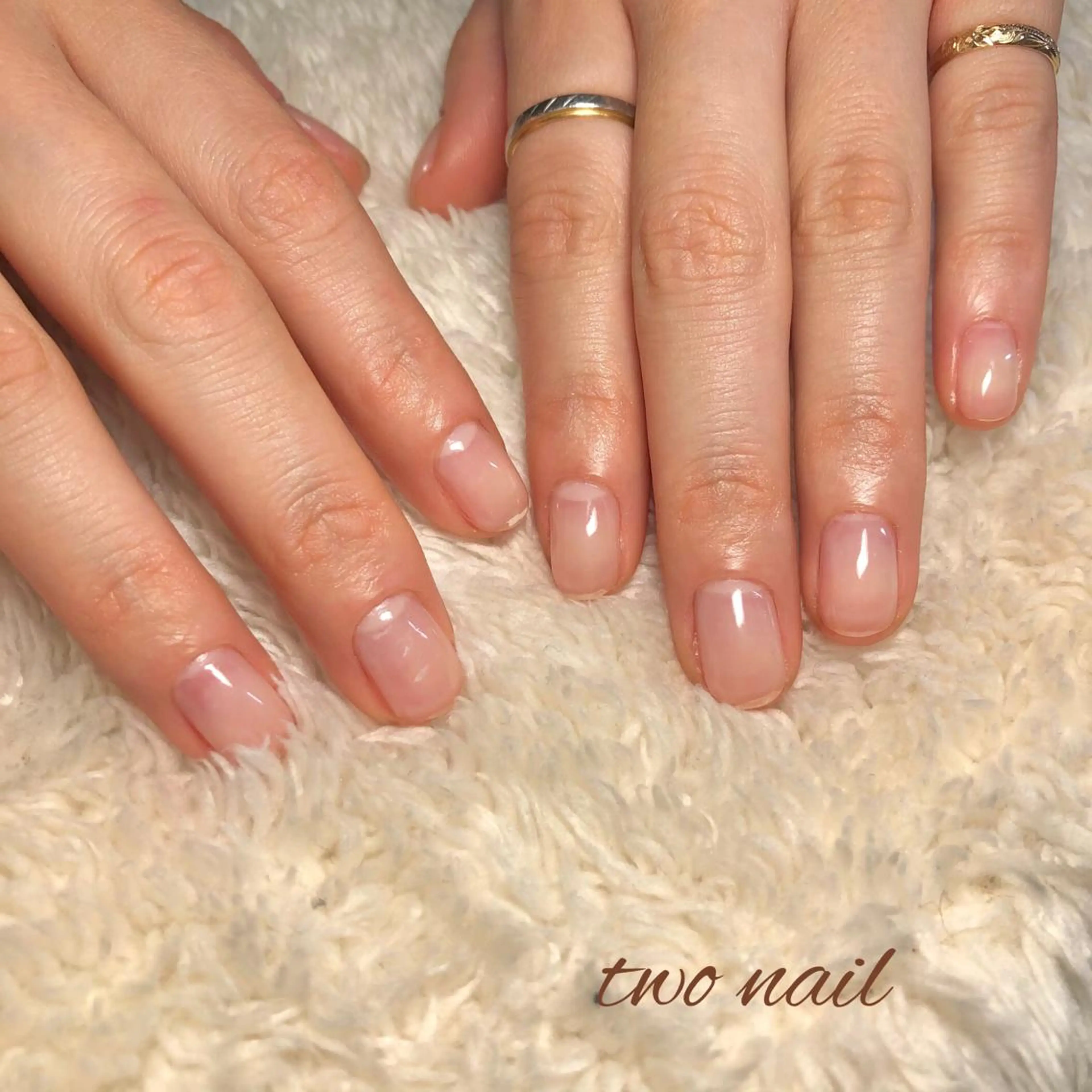 ネイル アートネイル フットネイル ハート ニュアンスネイル ハンドネイル two nailのネイルデザイン