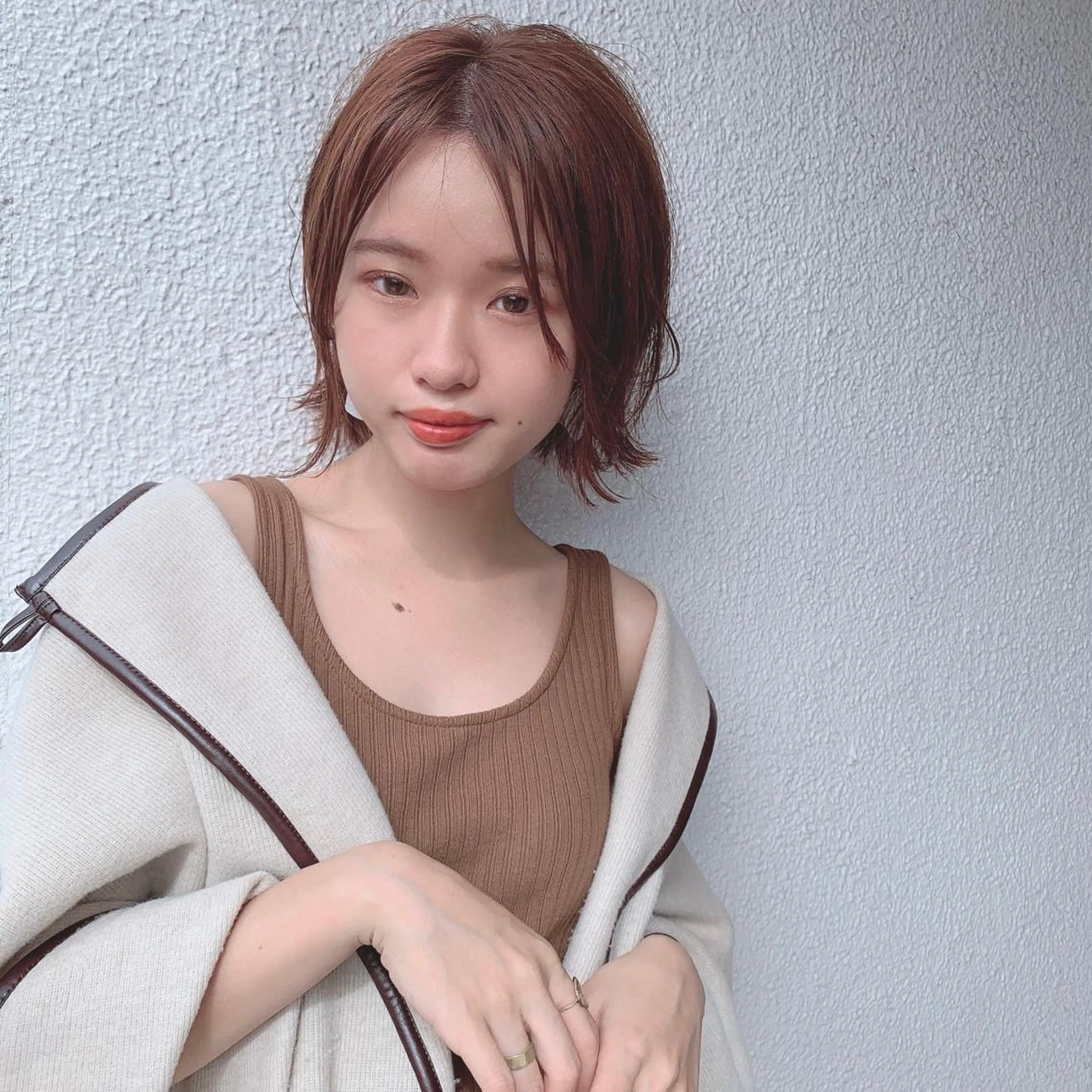 ミディアム カラー パーマ 【公式】amble luxe池袋東口🩷のヘアスタイル