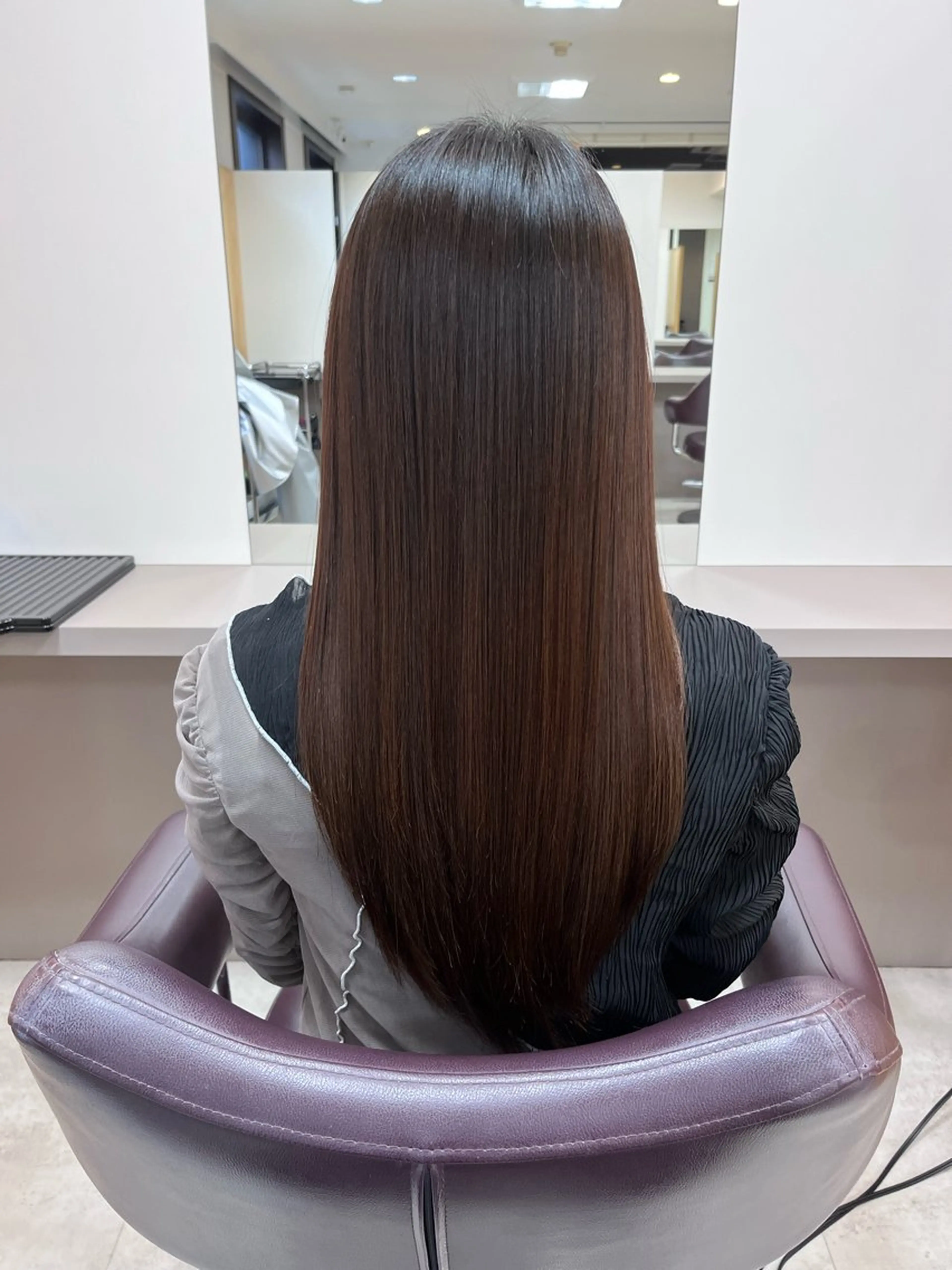 ロング 縮毛矯正 トリートメント トリートメント 髪質改善特化KIZU /艶髪研究（京都）のヘアスタイル